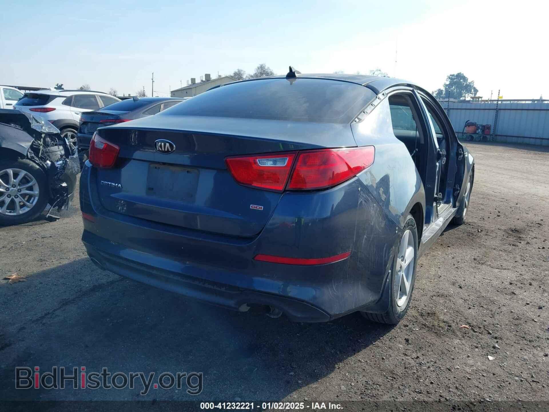 2015 KIA OPTIMA - VIN: KNAGM4A71F5546692 - Фото 4