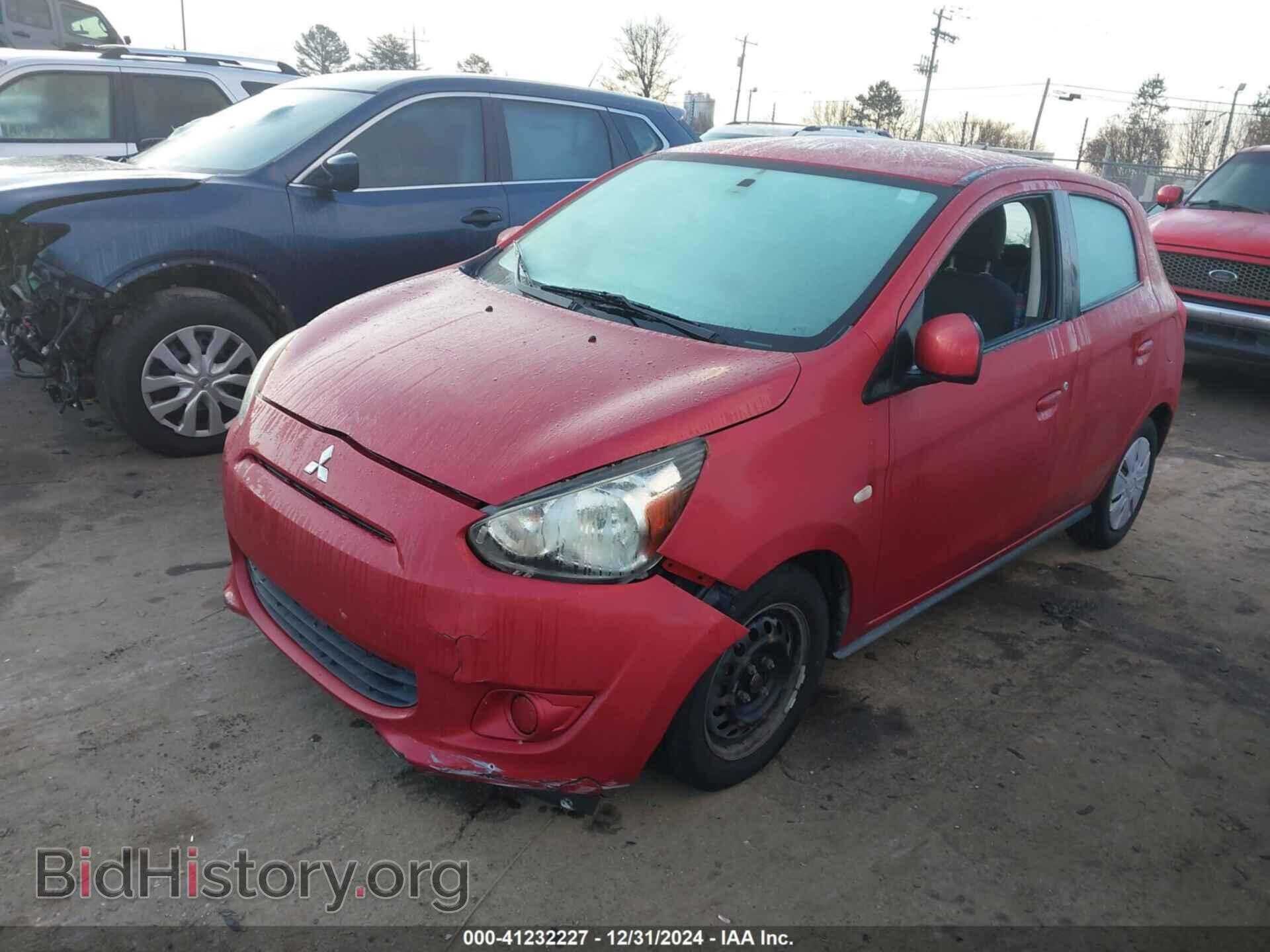 2015 MITSUBISHI MIRAGE - VIN: ML32A3HJ1FH033462 - Фото 2