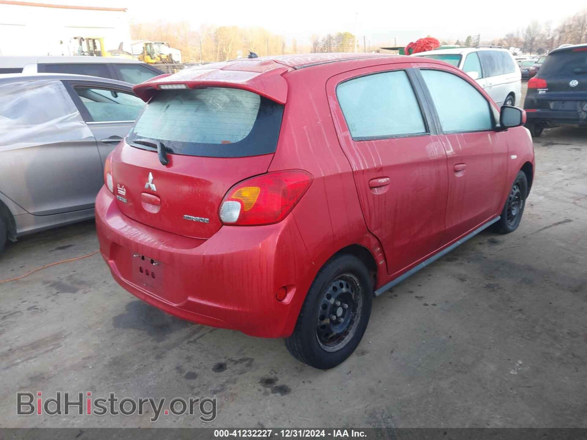 2015 MITSUBISHI MIRAGE - VIN: ML32A3HJ1FH033462 - Фото 4
