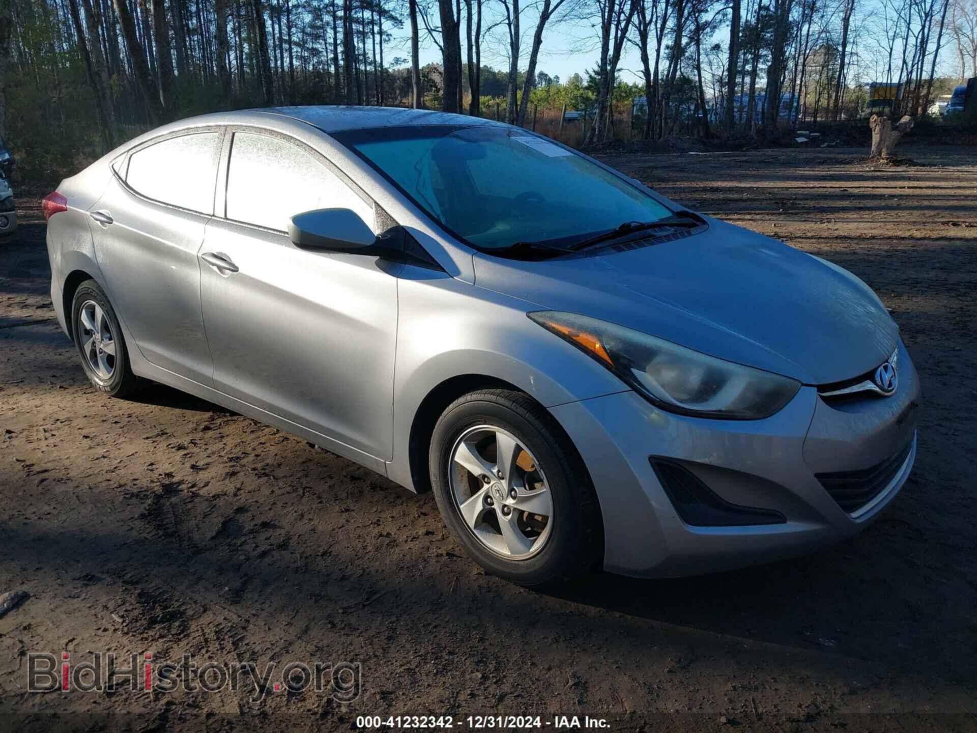 Photo 5NPDH4AE0FH648722 - HYUNDAI ELANTRA 2015