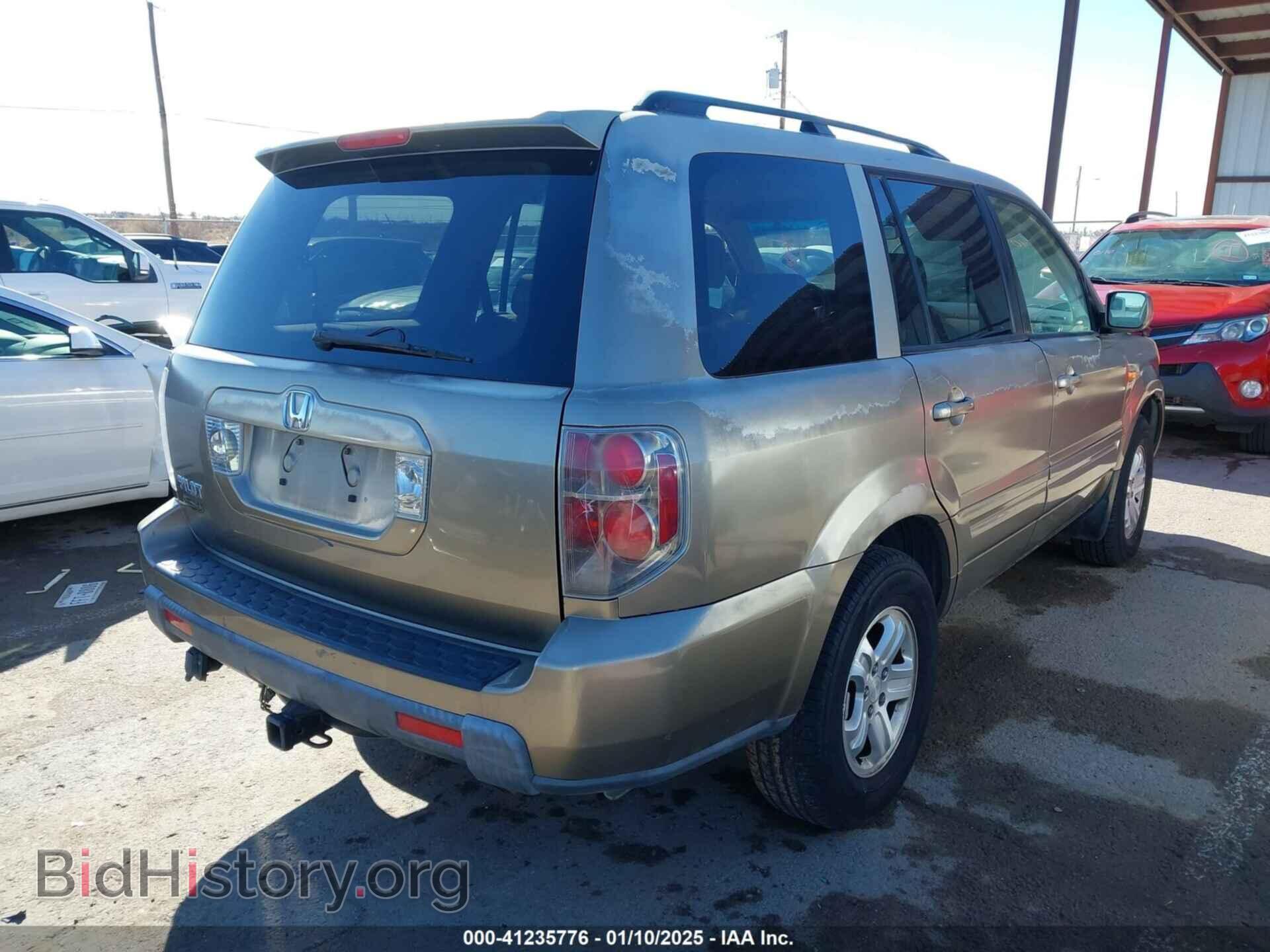 2008 HONDA PILOT - VIN: 5FNYF28208B018563 - Фото 4