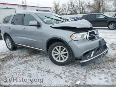 2015 Dodge DURANGO SXT, silver — VIN 1C4RDJAG7FC170019, IAAI