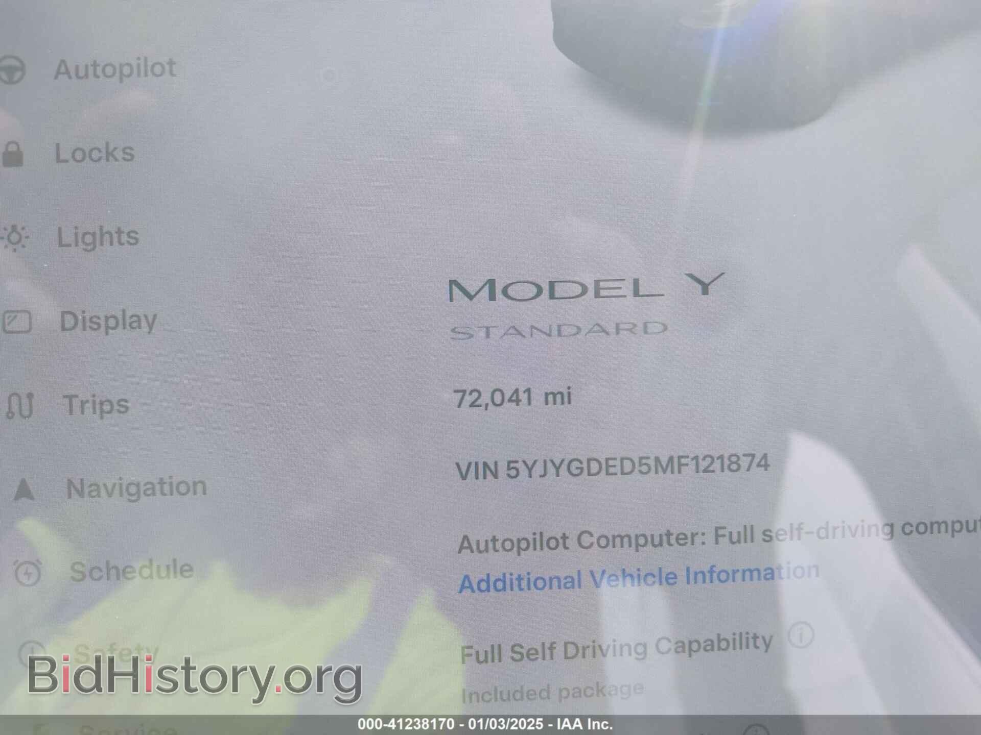2021 TESLA MODEL Y - VIN: 5YJYGDED5MF121874 - Фото 14