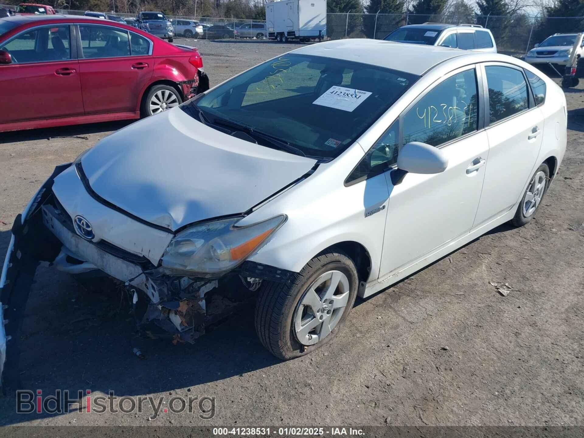 2011 TOYOTA PRIUS - VIN: JTDKN3DUXB1407703 - Фото 2