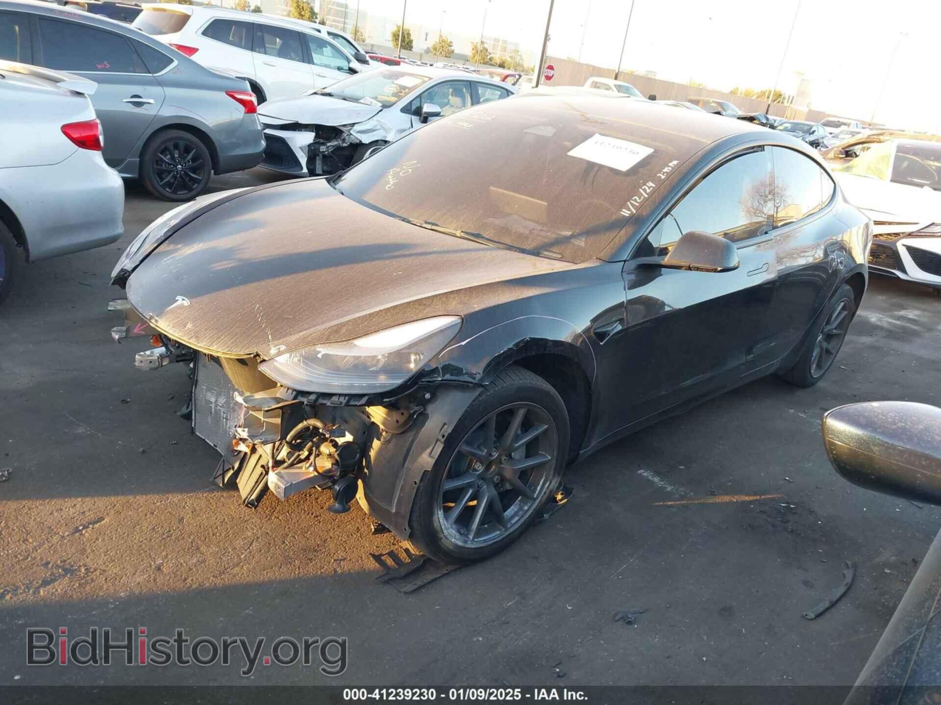 2023 TESLA MODEL 3 - VIN: 5YJ3E1EA2PF613707 - Фото 2