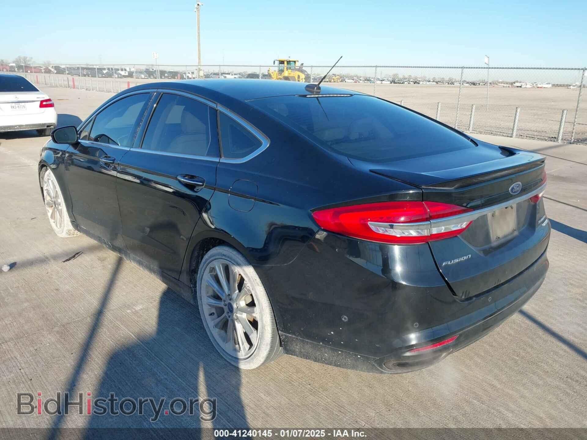 2017 FORD FUSION - VIN: 3FA6P0K9XHR335026 - Фото 3