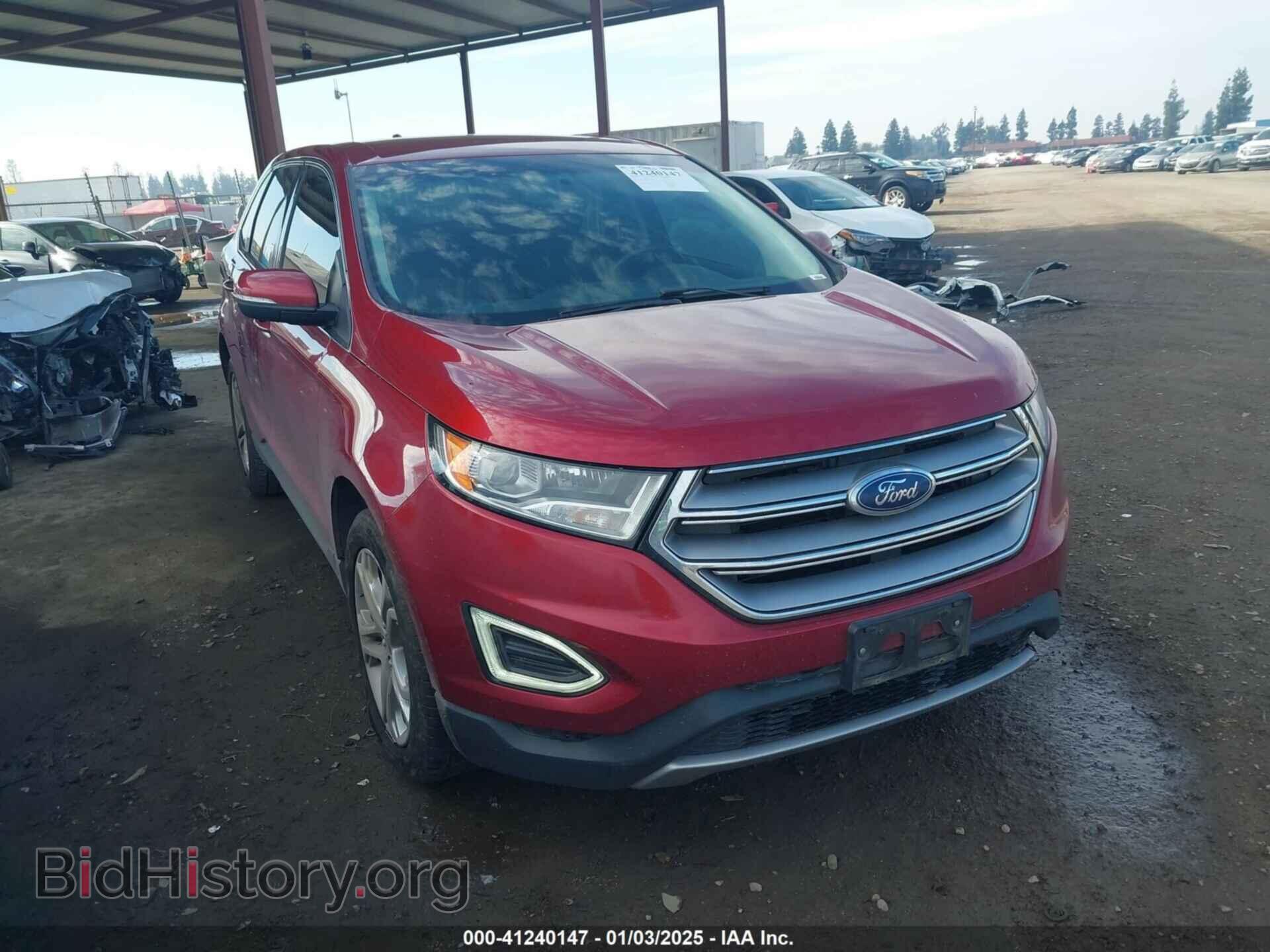Фотография 2FMPK3K96HBB91404 - FORD EDGE 2017