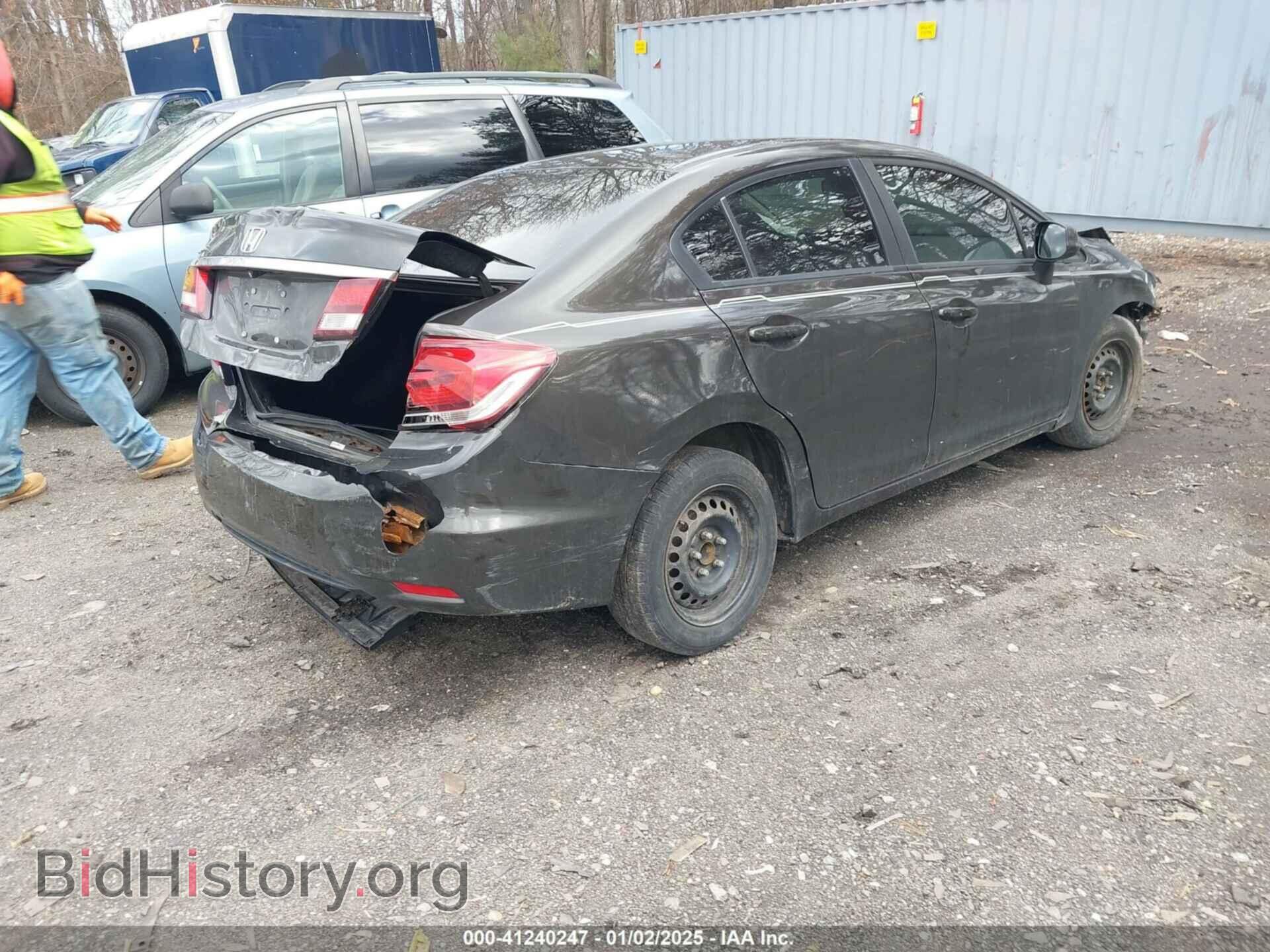 2013 HONDA CIVIC - VIN: 19XFB2F55DE020552 - Фото 4