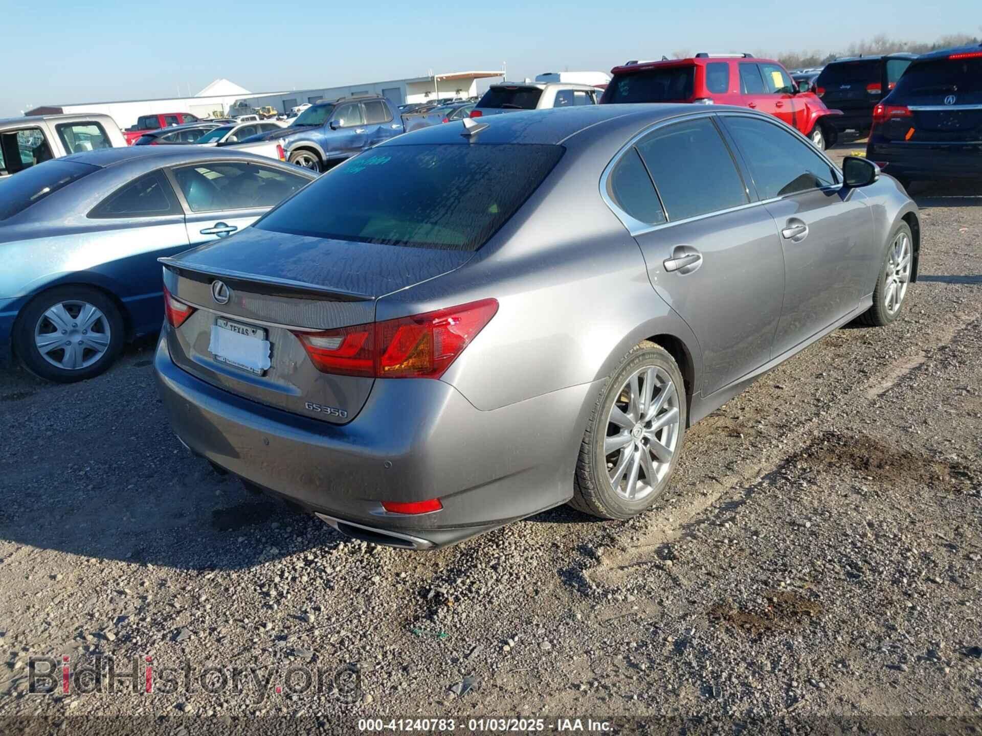 2013 LEXUS GS - VIN: JTHBE1BL8D5016767 - Photo 4