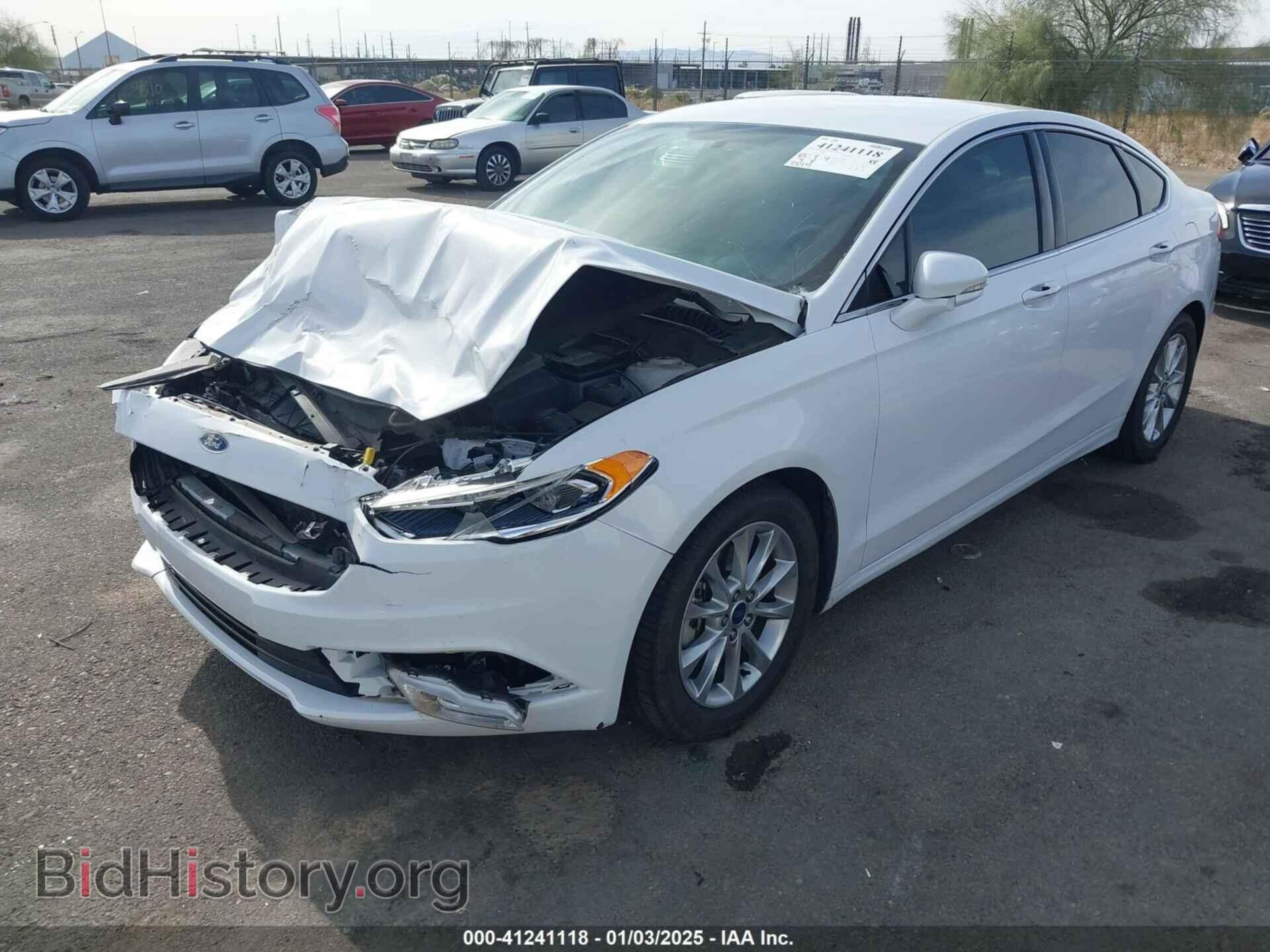 2017 FORD FUSION - VIN: 3FA6P0HD1HR167787 - Фото 2
