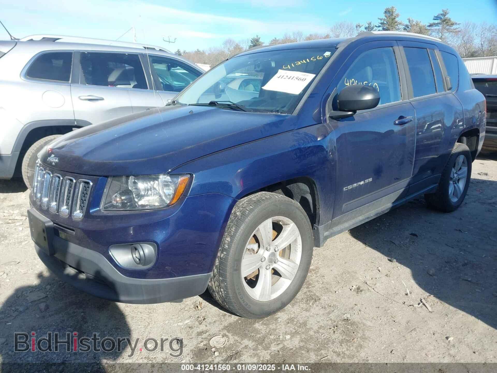 2016 JEEP COMPASS - VIN: 1C4NJDBB1GD778335 - Фото 2