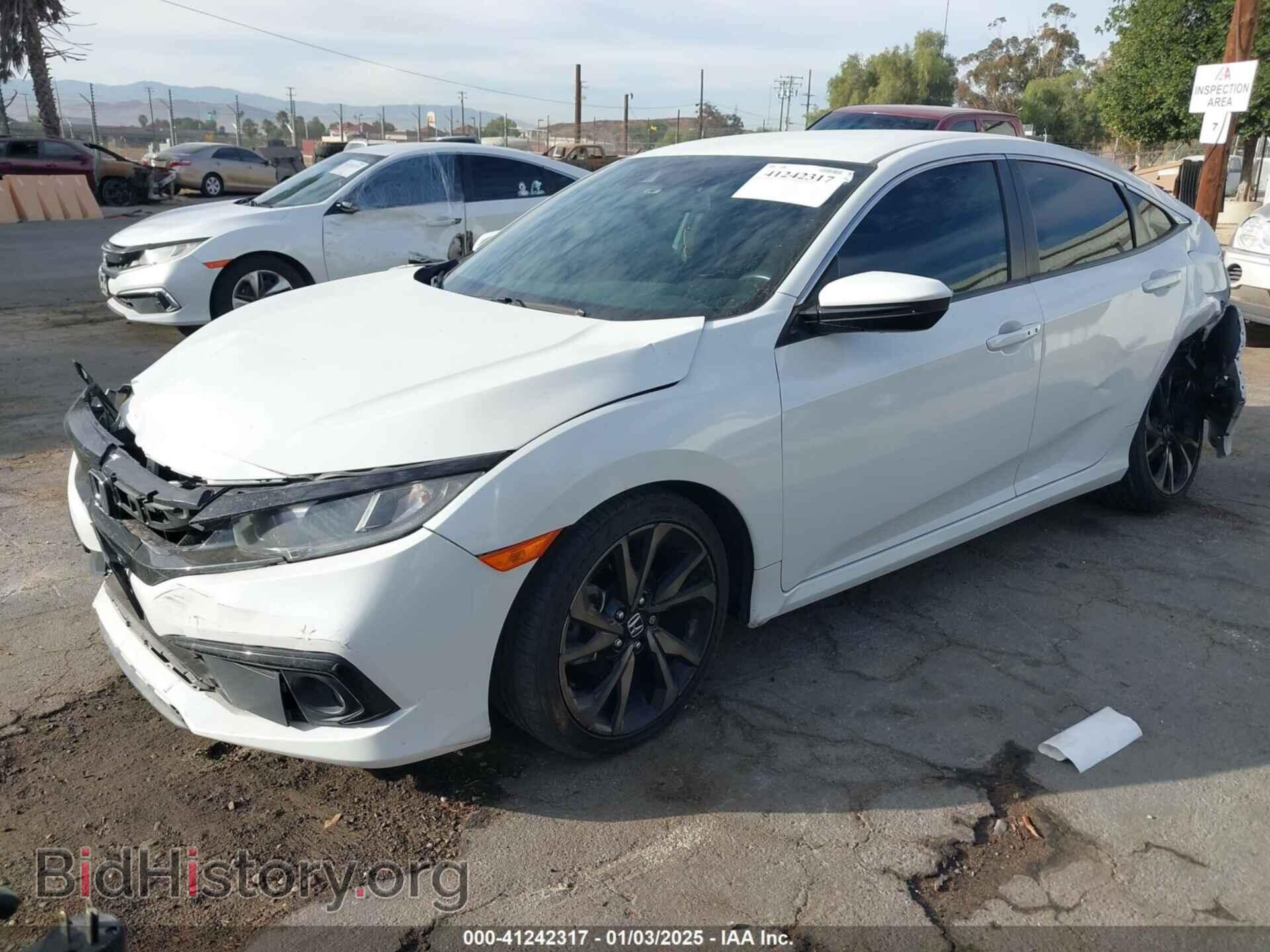 2019 HONDA CIVIC - VIN: 2HGFC2F84KH523029 - Фото 2