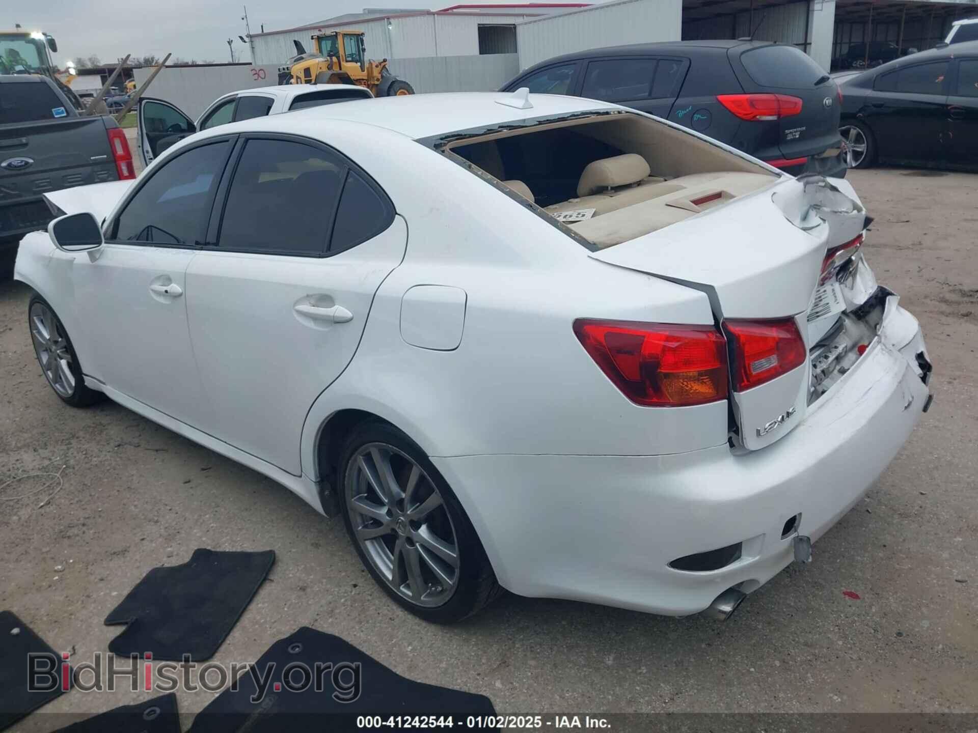 2008 LEXUS IS 250 - VIN: JTHBK262582068008 - Фото 3