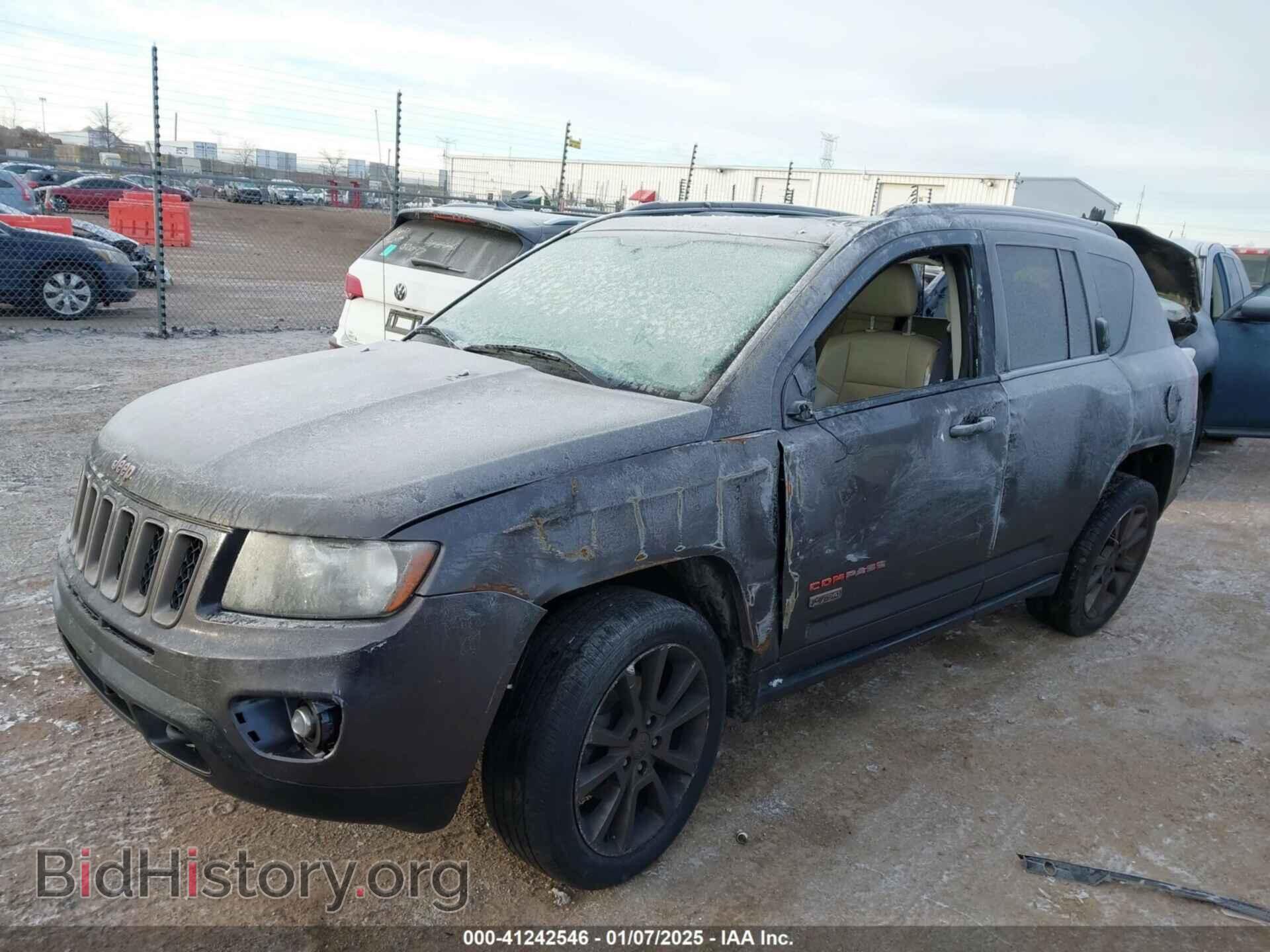 2016 JEEP COMPASS - VIN: 1C4NJDBB7GD731066 - Фото 2