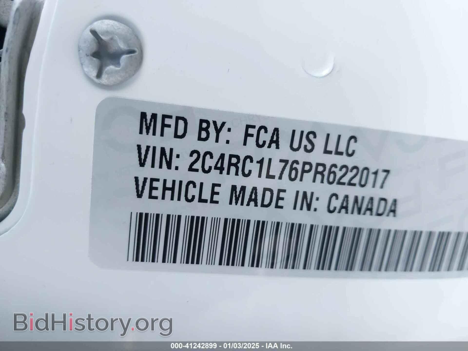 2023 CHRYSLER PACIFICA HYBRID - VIN: 2C4RC1L76PR622017 - Фото 9