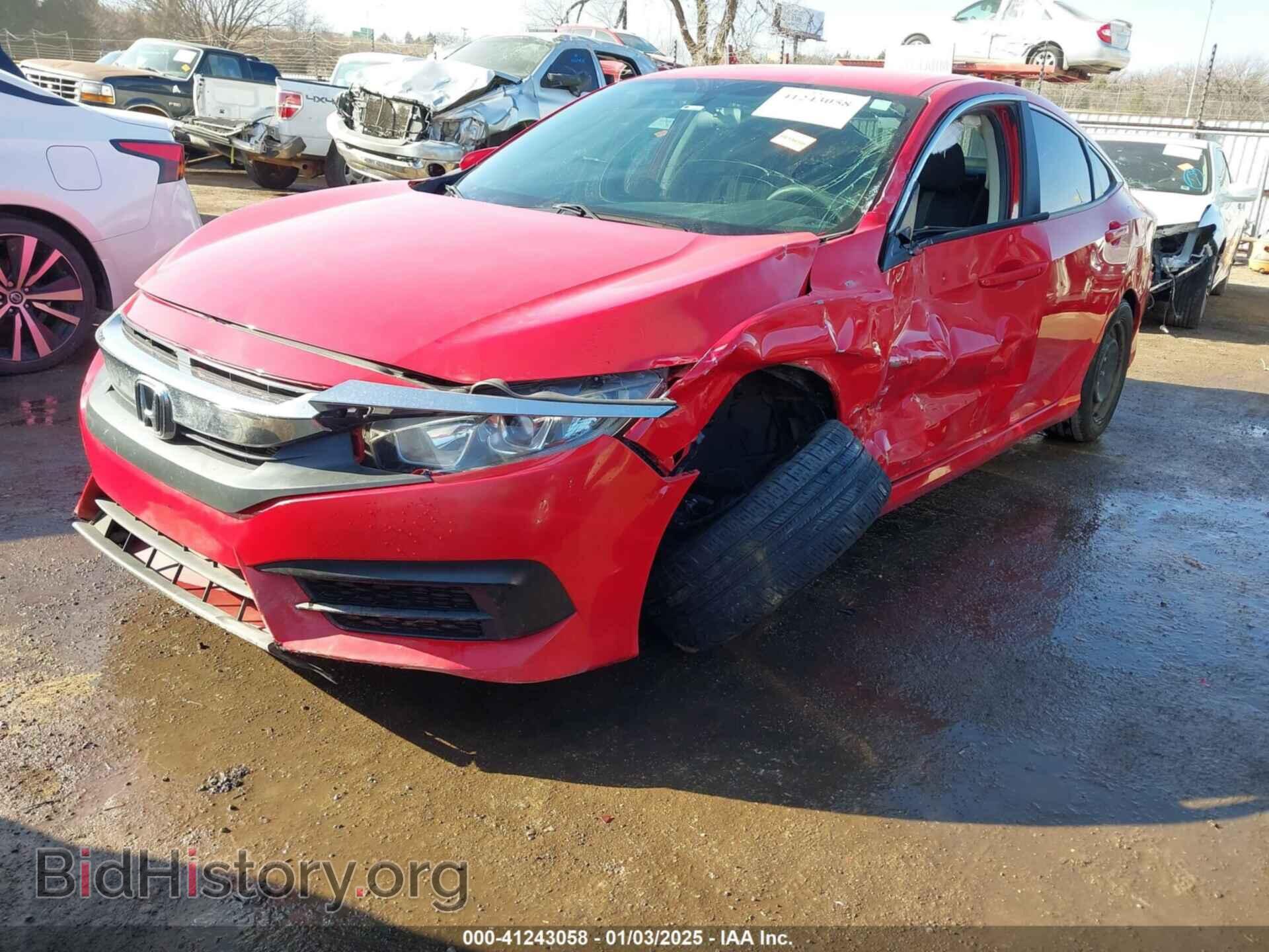 2016 HONDA CIVIC - VIN: 2HGFC2F55GH552004 - Фото 2