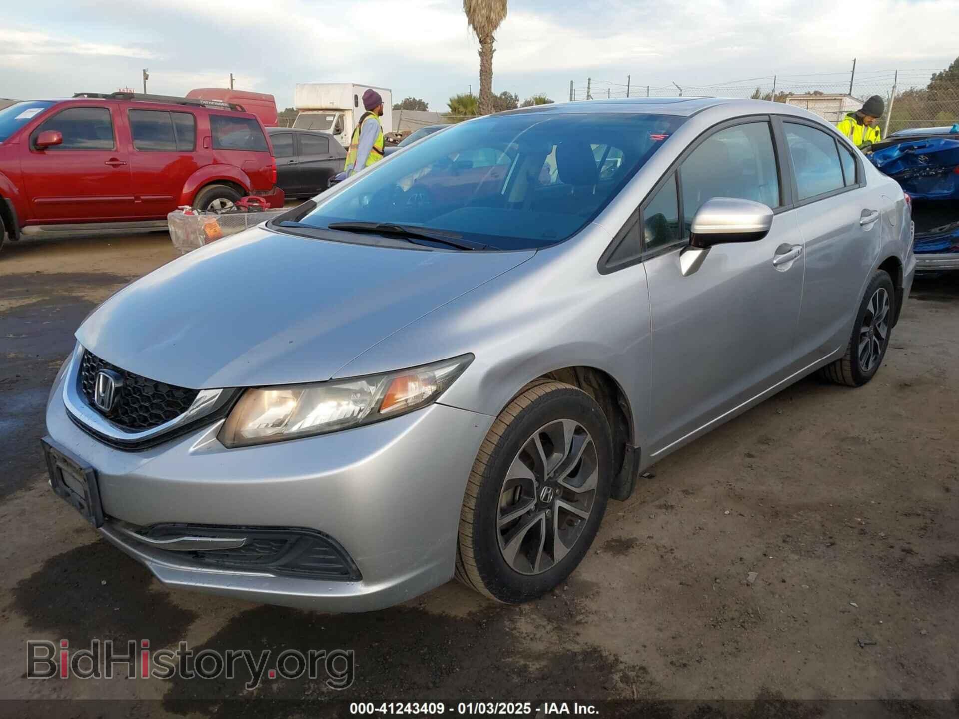 2014 HONDA CIVIC - VIN: 19XFB2F80EE259633 - Фото 2