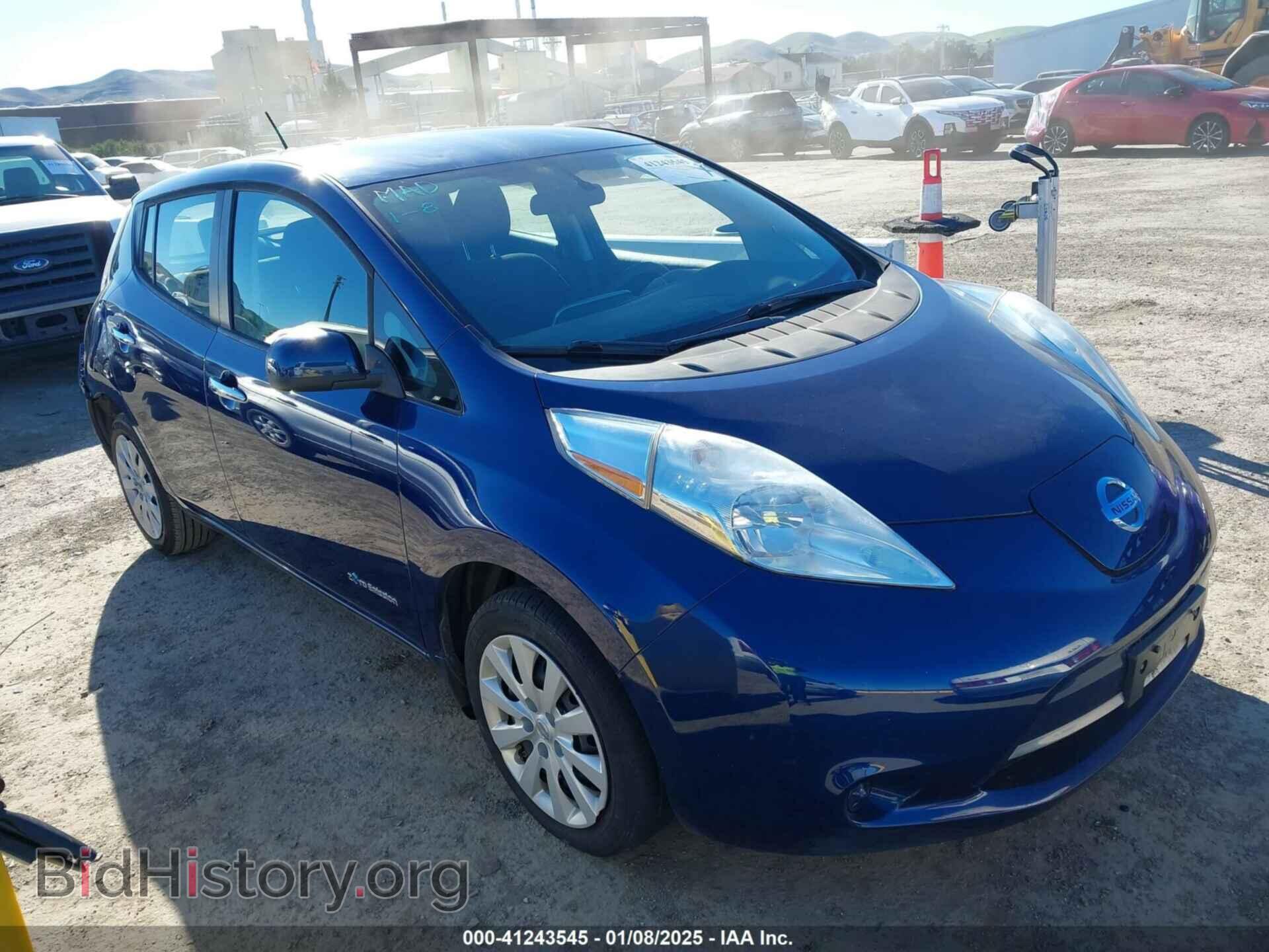 Photo 1N4BZ0CP2HC307385 - NISSAN LEAF 2017