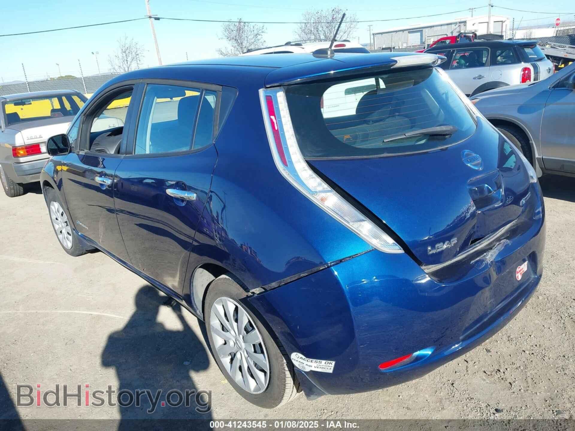 2017 NISSAN LEAF - VIN: 1N4BZ0CP2HC307385 - Фото 3