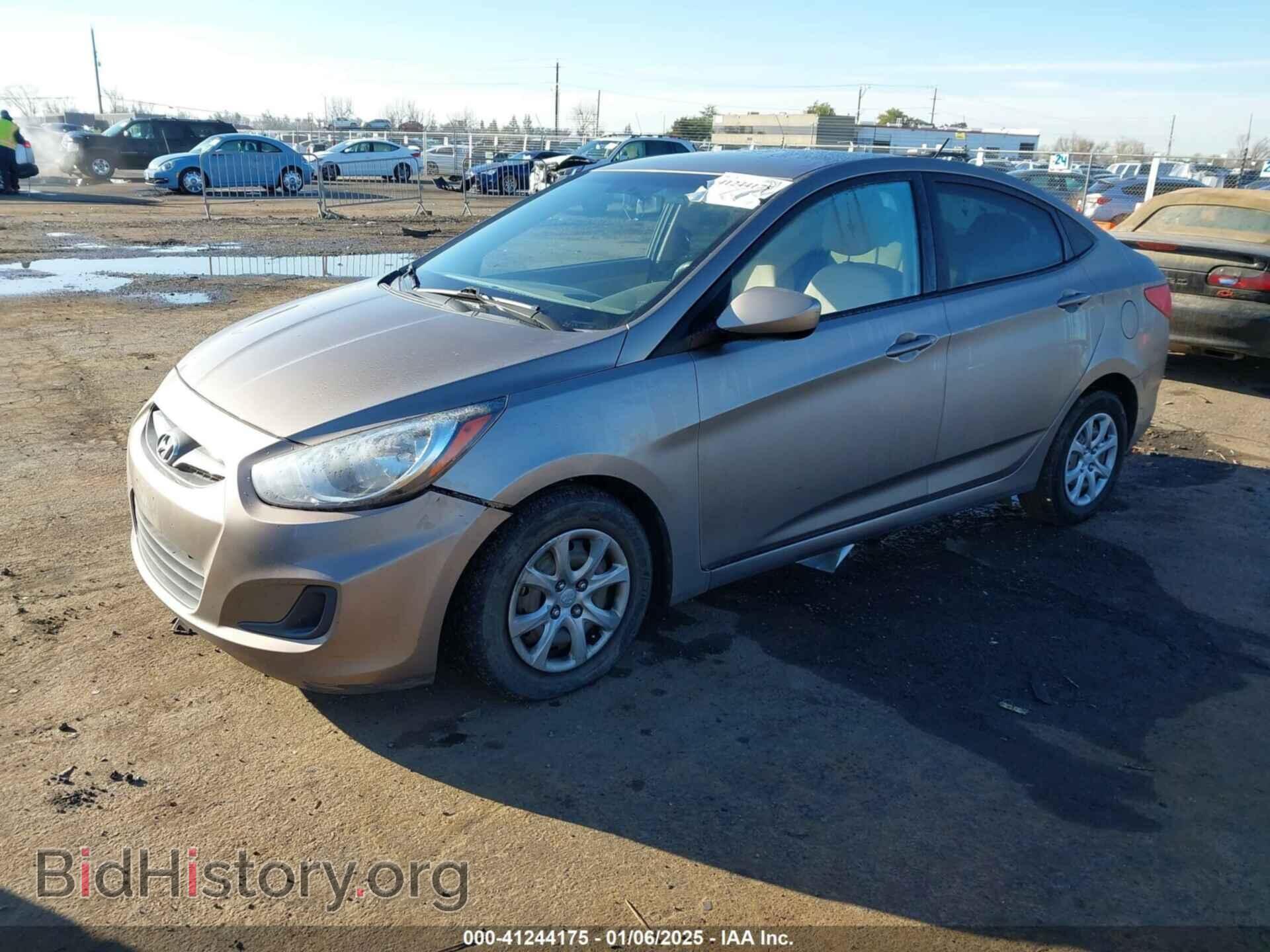 2014 HYUNDAI ACCENT - VIN: KMHCT4AE3EU715744 - Фото 2
