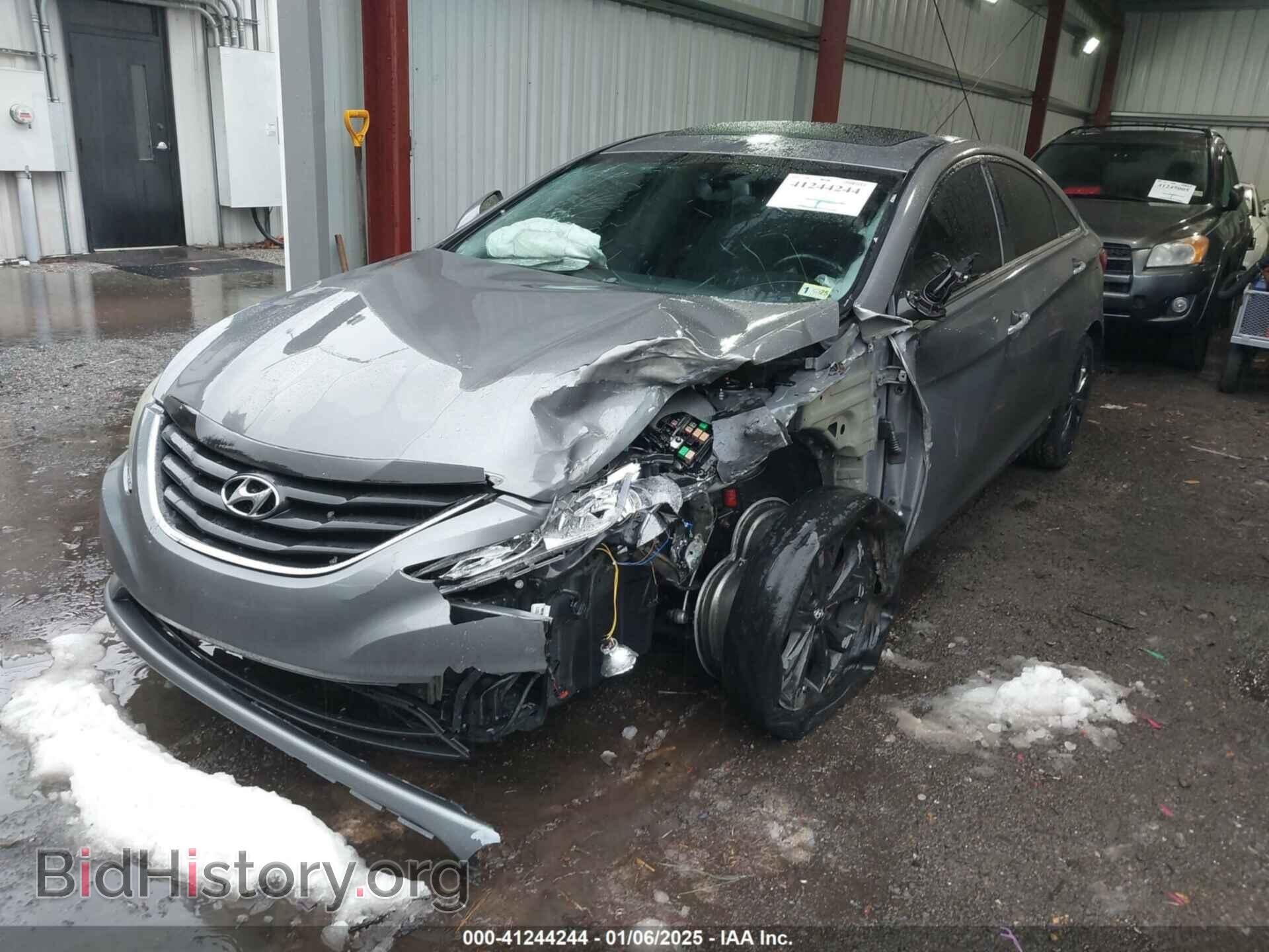 2014 HYUNDAI SONATA - VIN: 5NPEC4ACXEH825499 - Фото 2