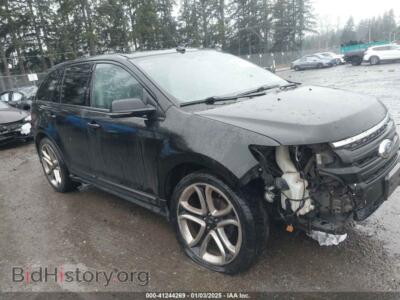 2014 Ford EDGE Sport, black — VIN 2FMDK4AK9EBB02479, IAAI