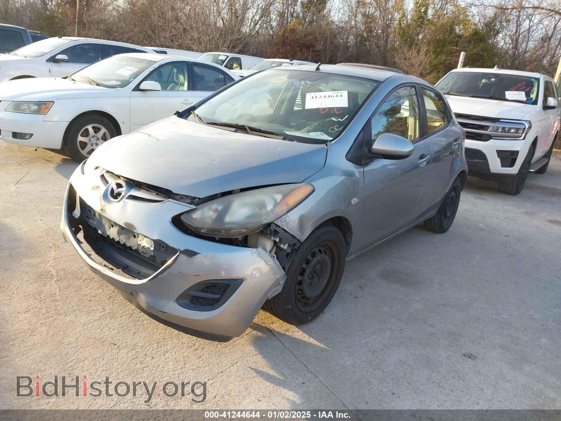2014 MAZDA MAZDA2 - VIN: JM1DE1KY4E0176441 - Фото 2