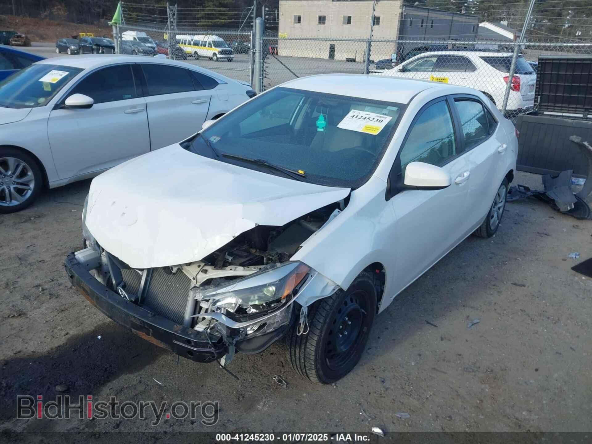 2014 TOYOTA COROLLA - VIN: 2T1BURHE4EC165192 - Фото 2