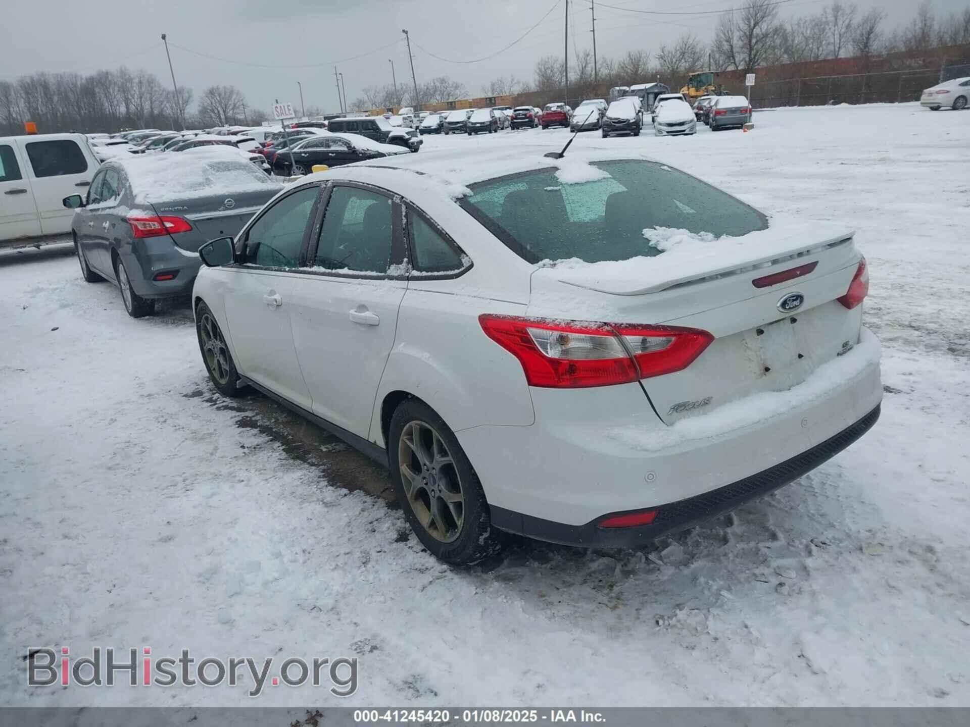 2014 FORD FOCUS - VIN: 1FADP3F28EL371300 - Фото 3