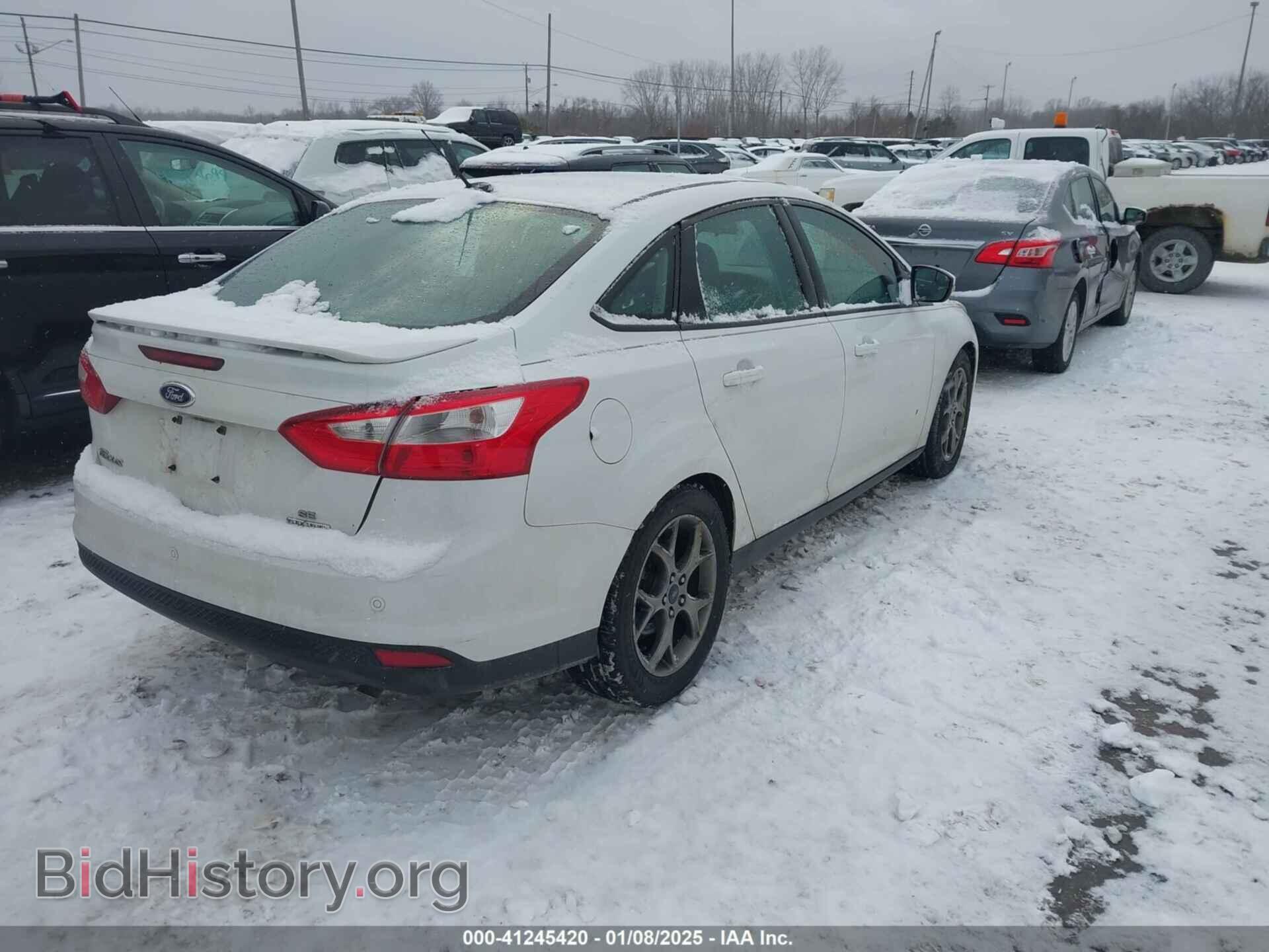 2014 FORD FOCUS - VIN: 1FADP3F28EL371300 - Фото 4