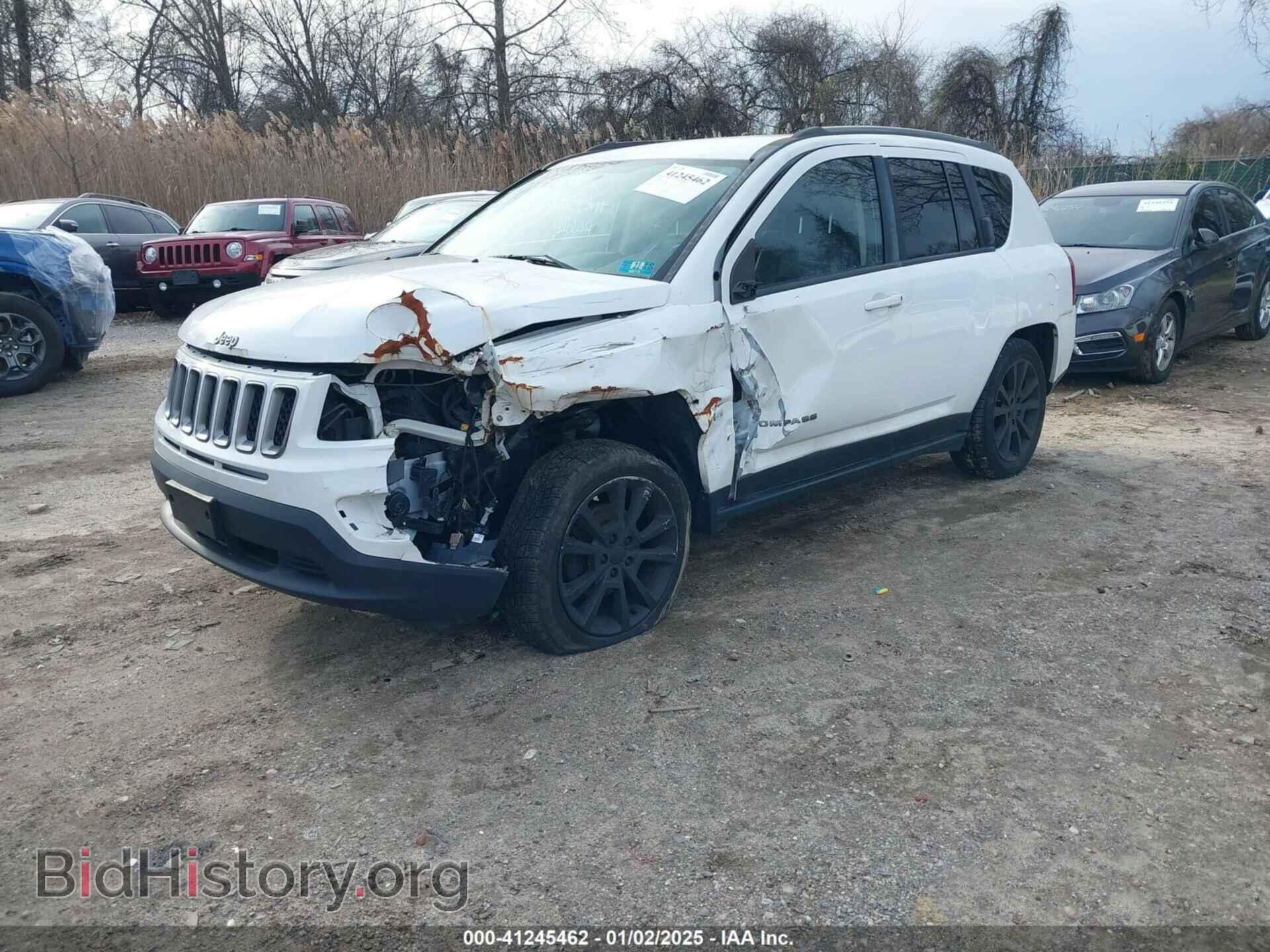 2016 JEEP COMPASS - VIN: 1C4NJDBB0GD737551 - Фото 2