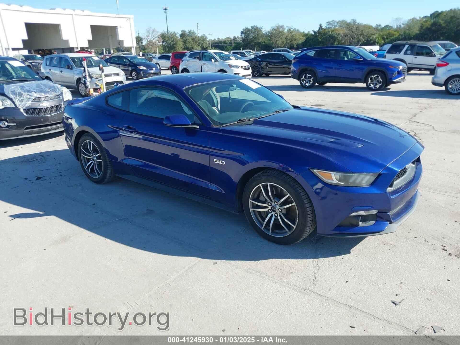 Фотография 1FA6P8CF6F5423655 - FORD MUSTANG 2015