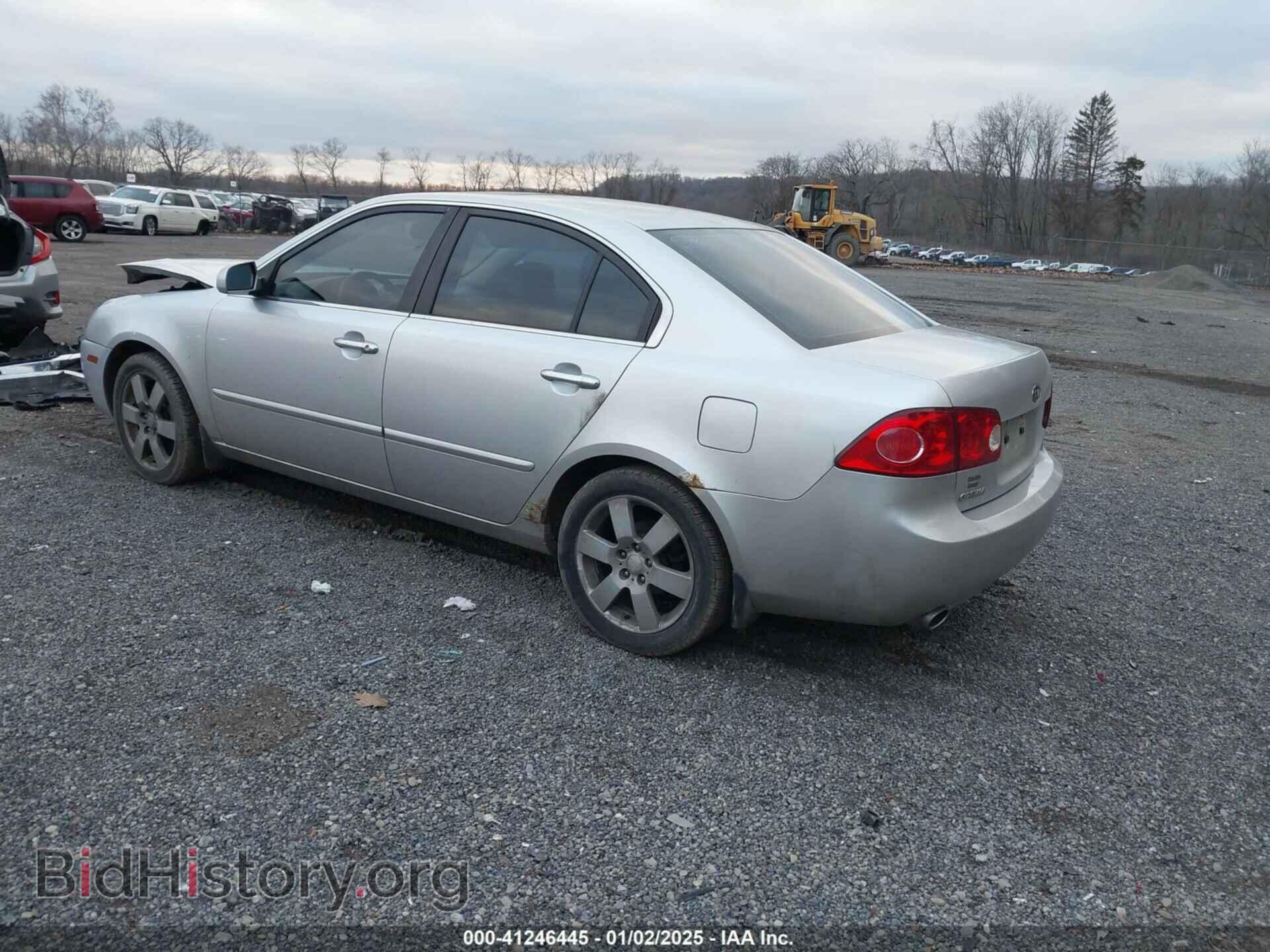 2007 KIA OPTIMA - VIN: KNAGE124375162317 - Фото 3