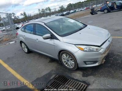 2017 Ford FOCUS Titanium, silver — VIN 1FADP3J22HL208248, IAAI