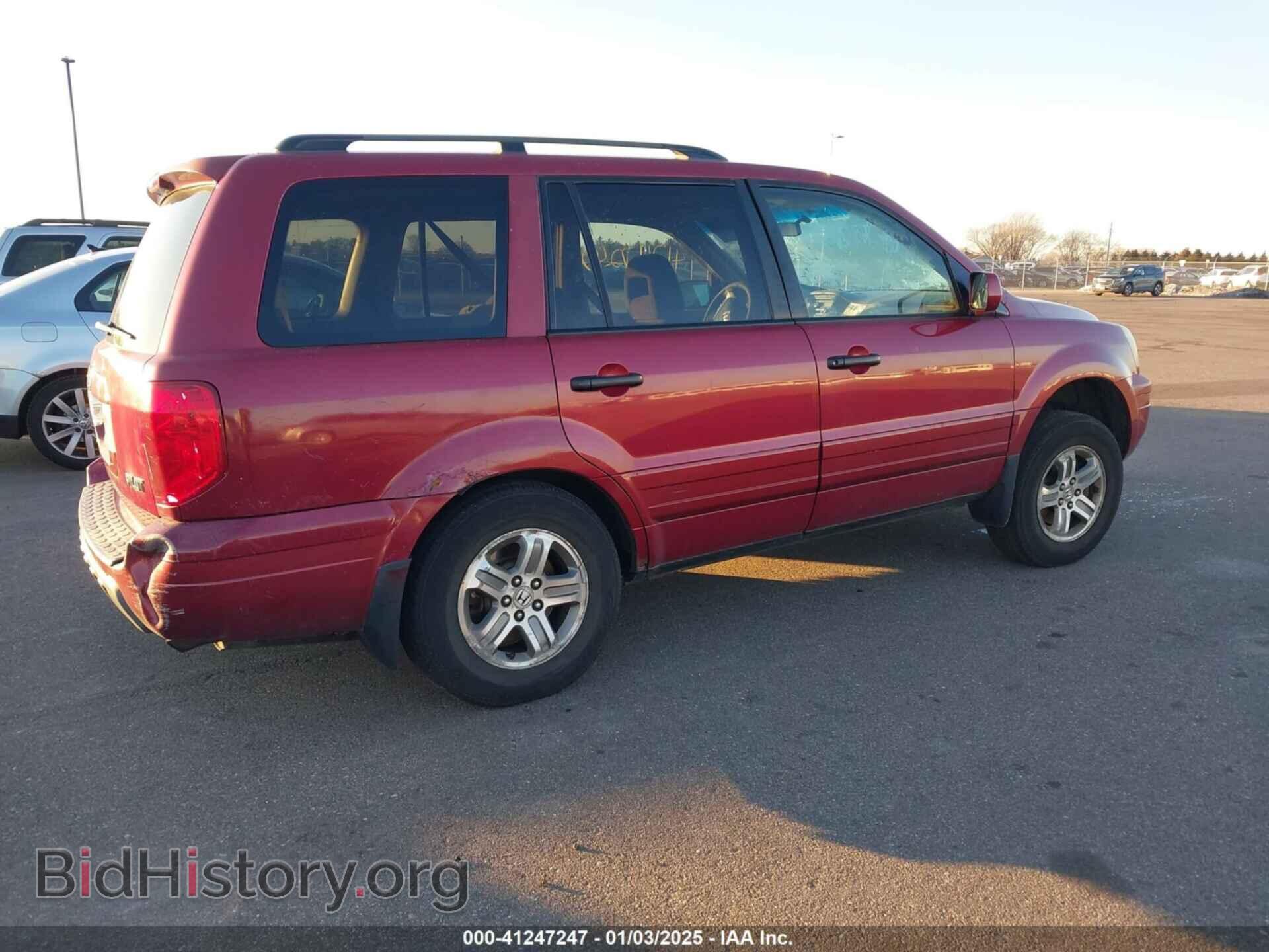 2005 HONDA PILOT - VIN: 2HKYF18455H526939 - Фото 4