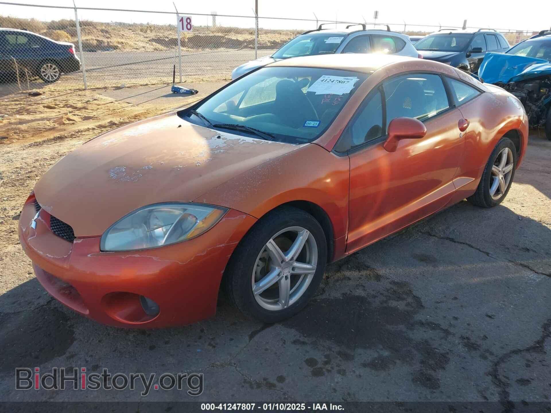 2006 MITSUBISHI ECLIPSE - VIN: 4A3AK24F76E058270 - Фото 2