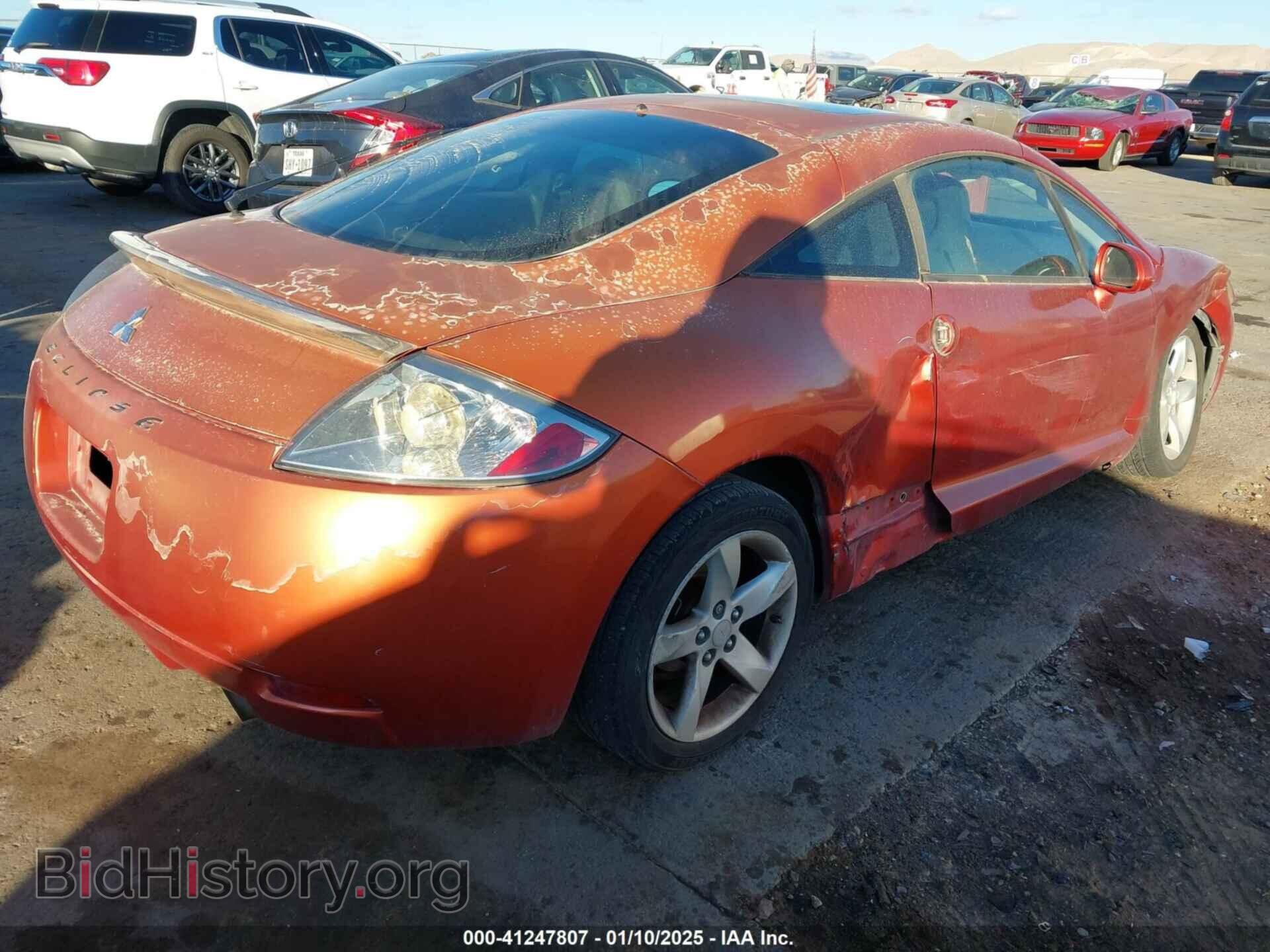 2006 MITSUBISHI ECLIPSE - VIN: 4A3AK24F76E058270 - Фото 4