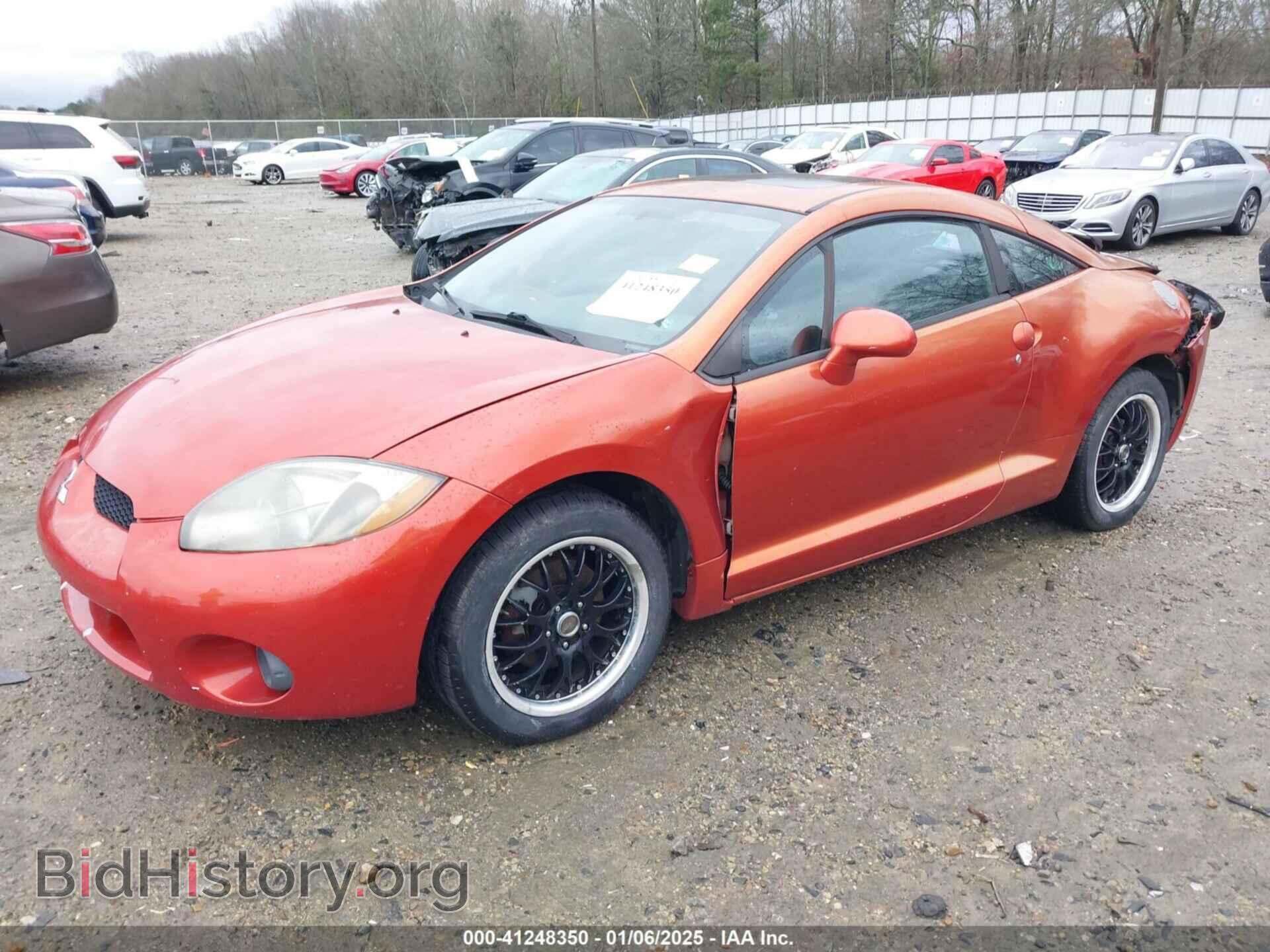 2007 MITSUBISHI ECLIPSE - VIN: 4A3AK24FX7E022171 - Фото 2