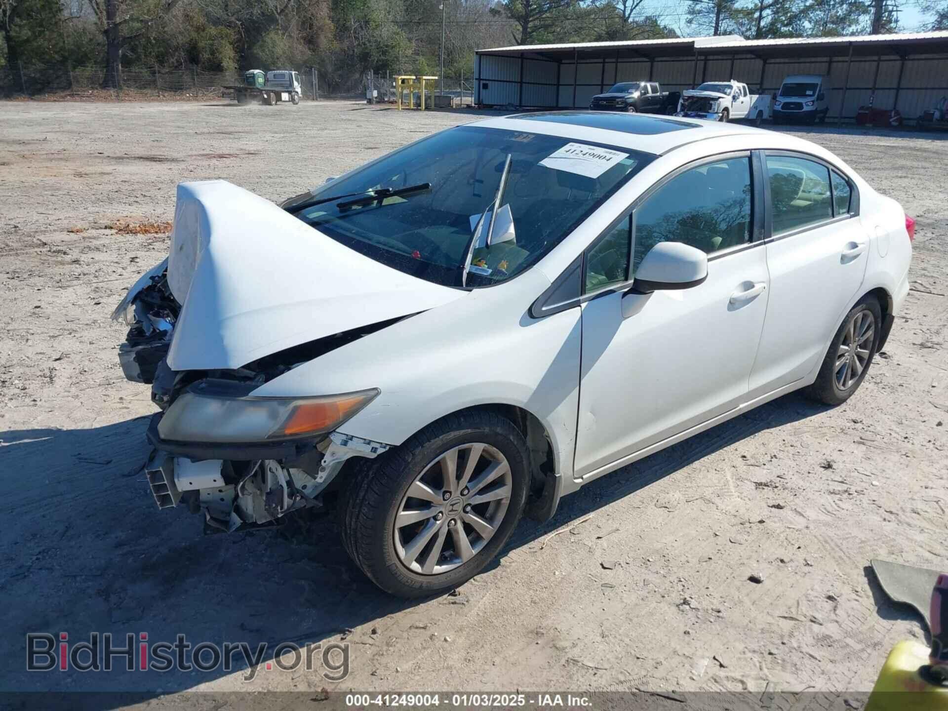 2012 HONDA CIVIC - VIN: JHMFB2F85CS001021 - Фото 2