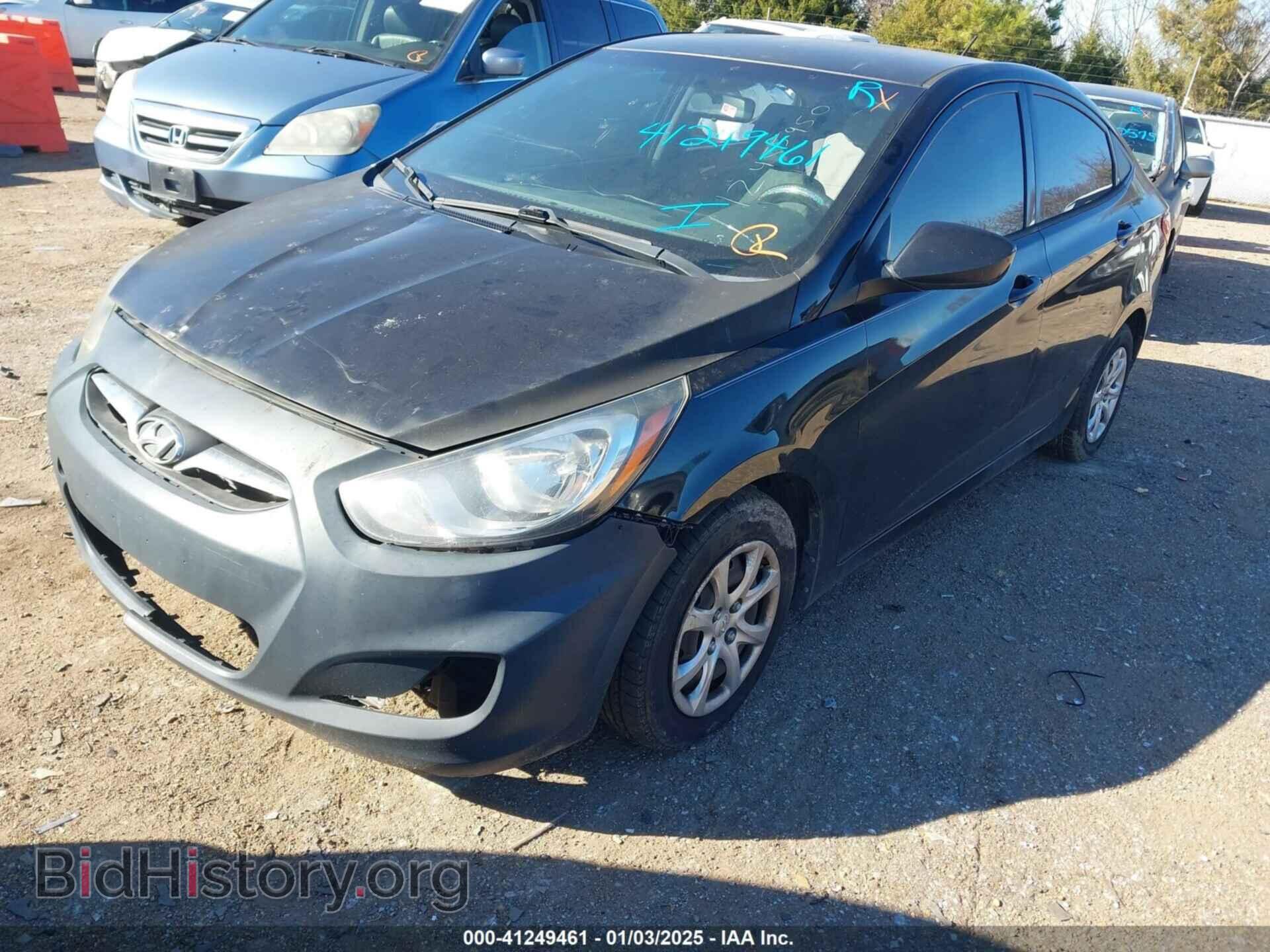 2014 HYUNDAI ACCENT - VIN: KMHCT4AE1EU763257 - Фото 2