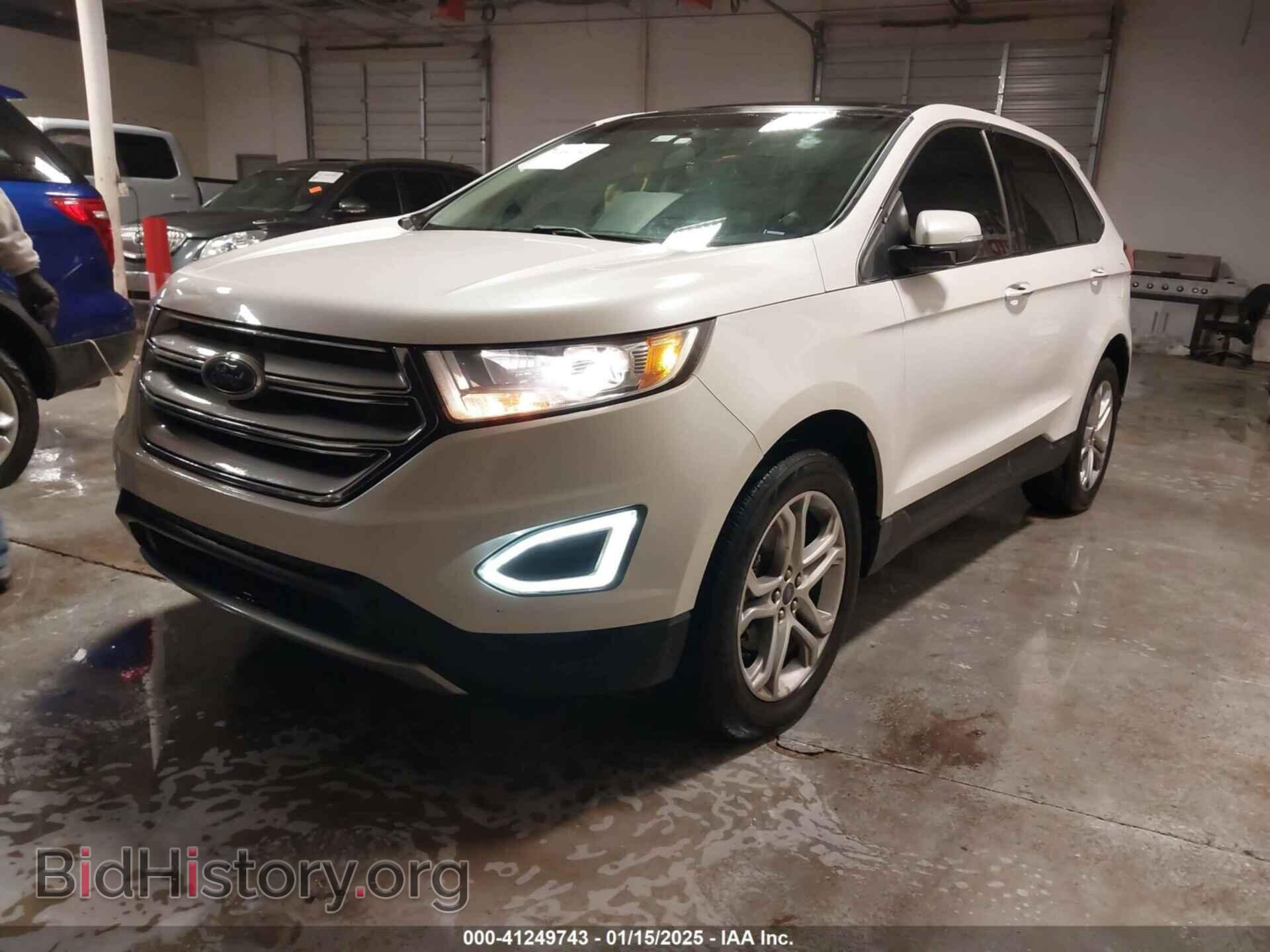 2015 FORD EDGE - VIN: 2FMTK3K96FBC20363 - Фото 2