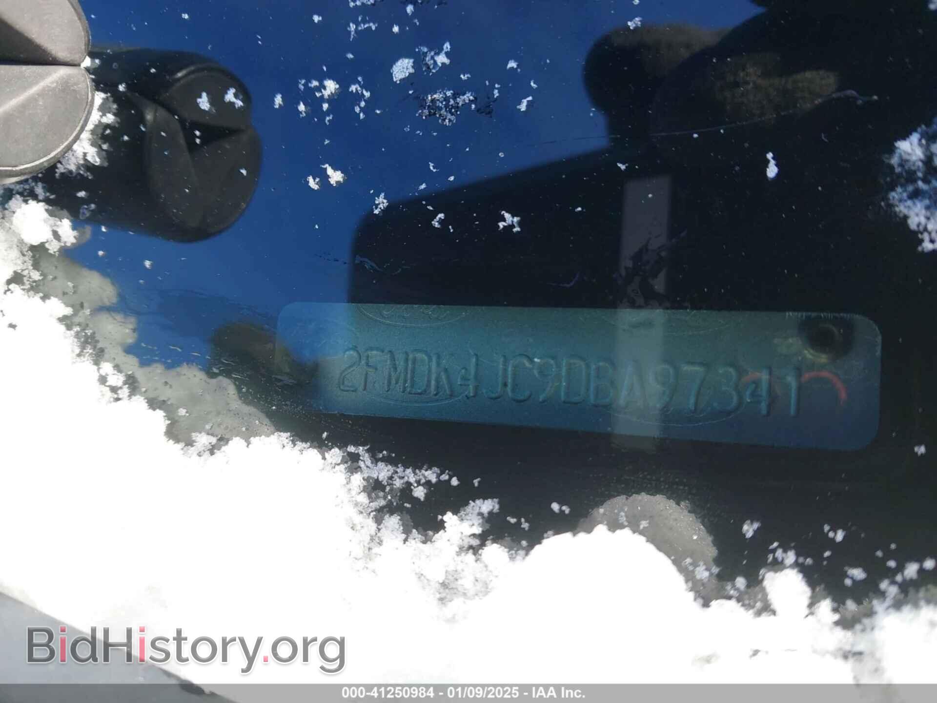 2013 FORD EDGE - VIN: 2FMDK4JC9DBA97341 - Фото 9
