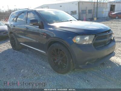 2011 Dodge DURANGO Crew, синий — VIN 1D4SE4GTXBC648872, IAAI