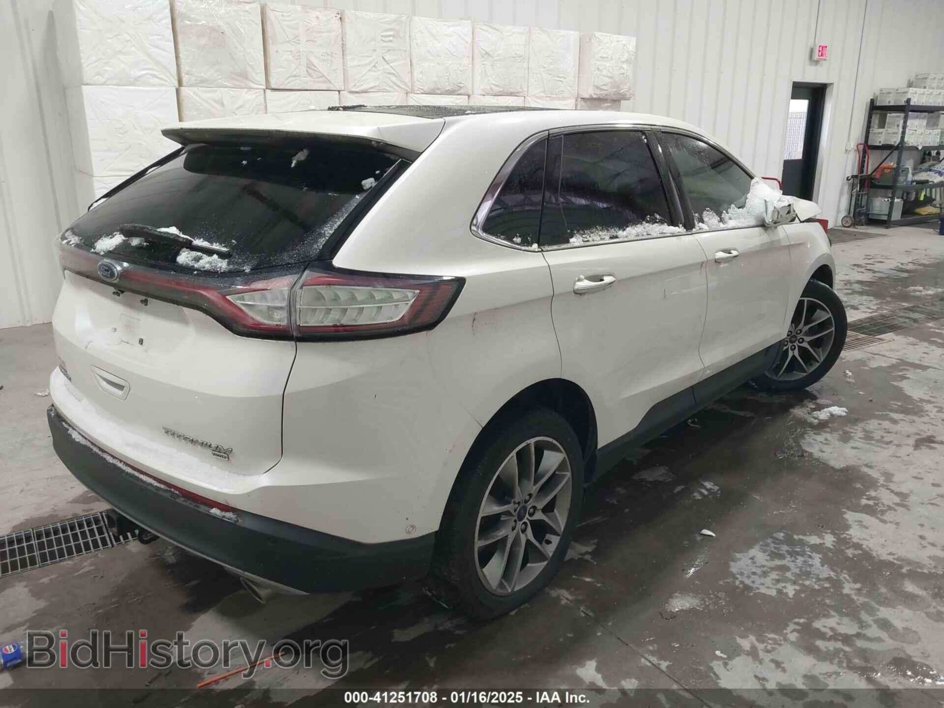 2016 FORD EDGE - VIN: 2FMPK4K80GBC30838 - Фото 4