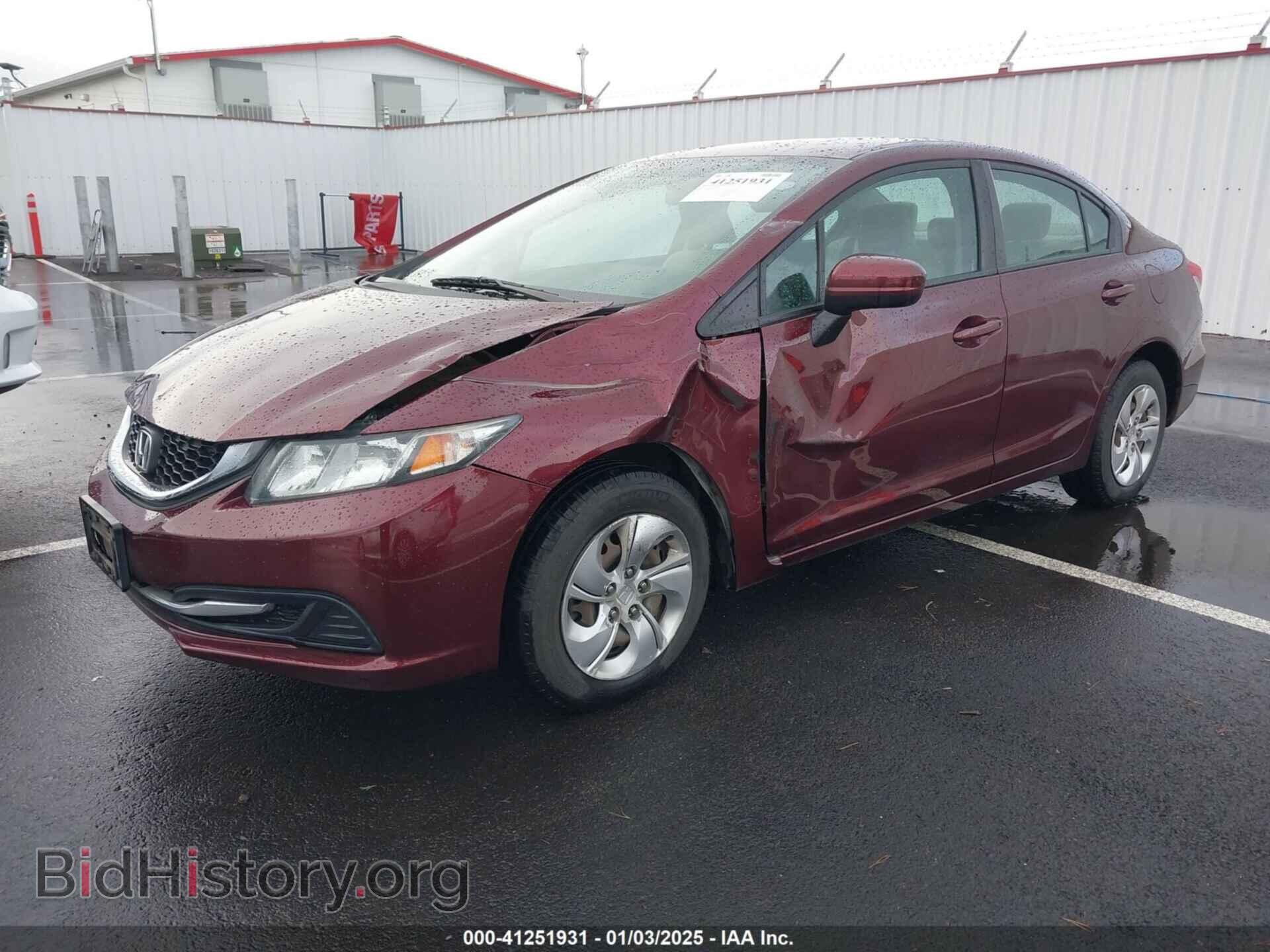 2014 HONDA CIVIC - VIN: 19XFB2F50EE062127 - Фото 2