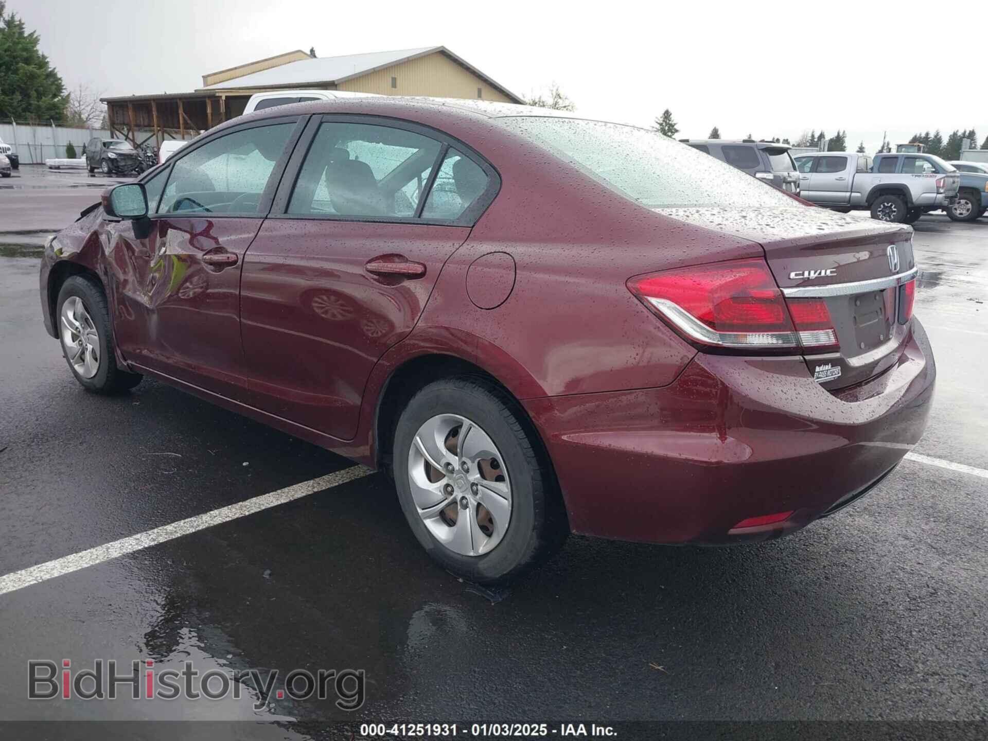2014 HONDA CIVIC - VIN: 19XFB2F50EE062127 - Фото 3