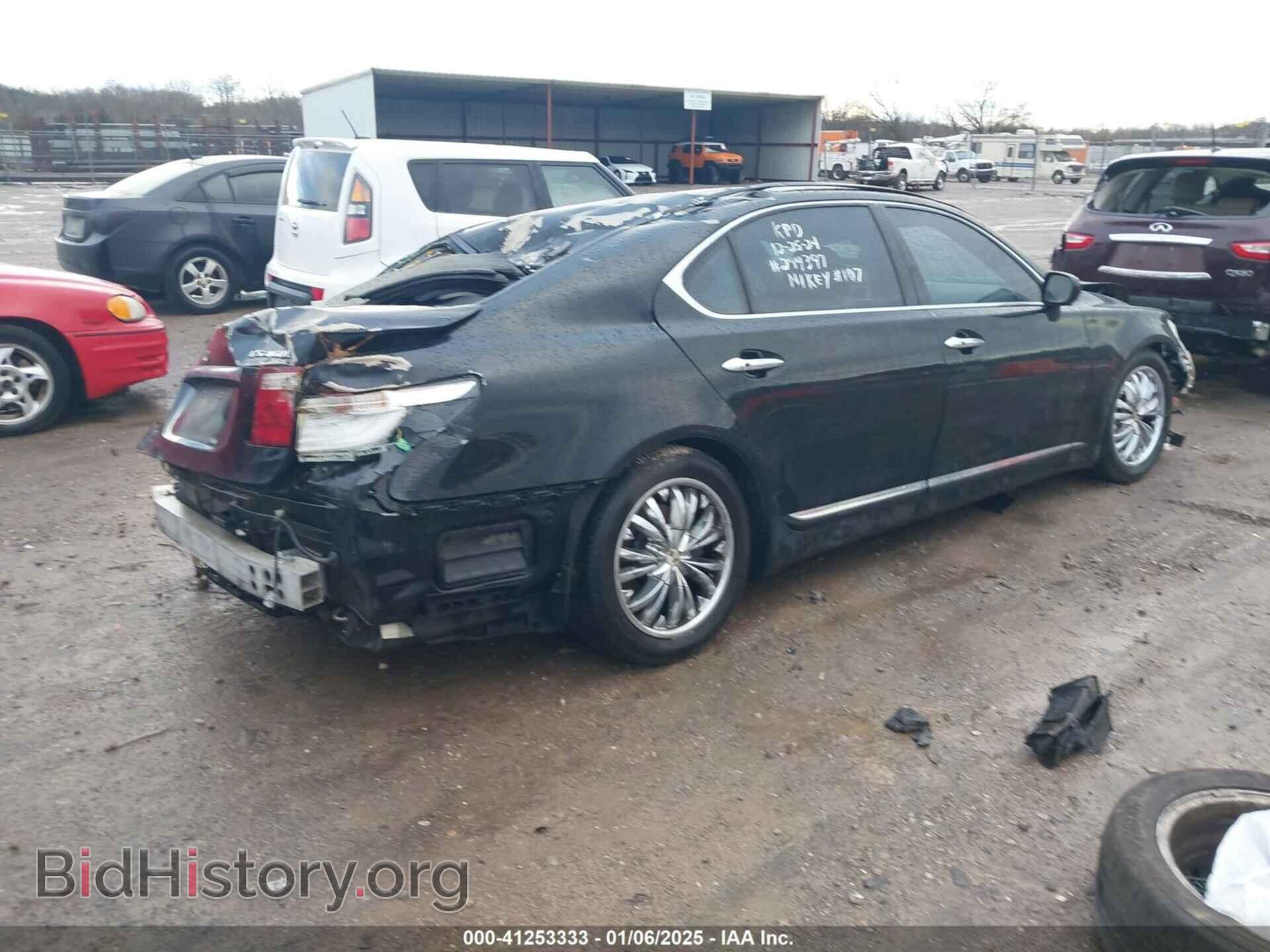 2007 LEXUS LS 460 - VIN: JTHGL46F275011859 - Фото 4