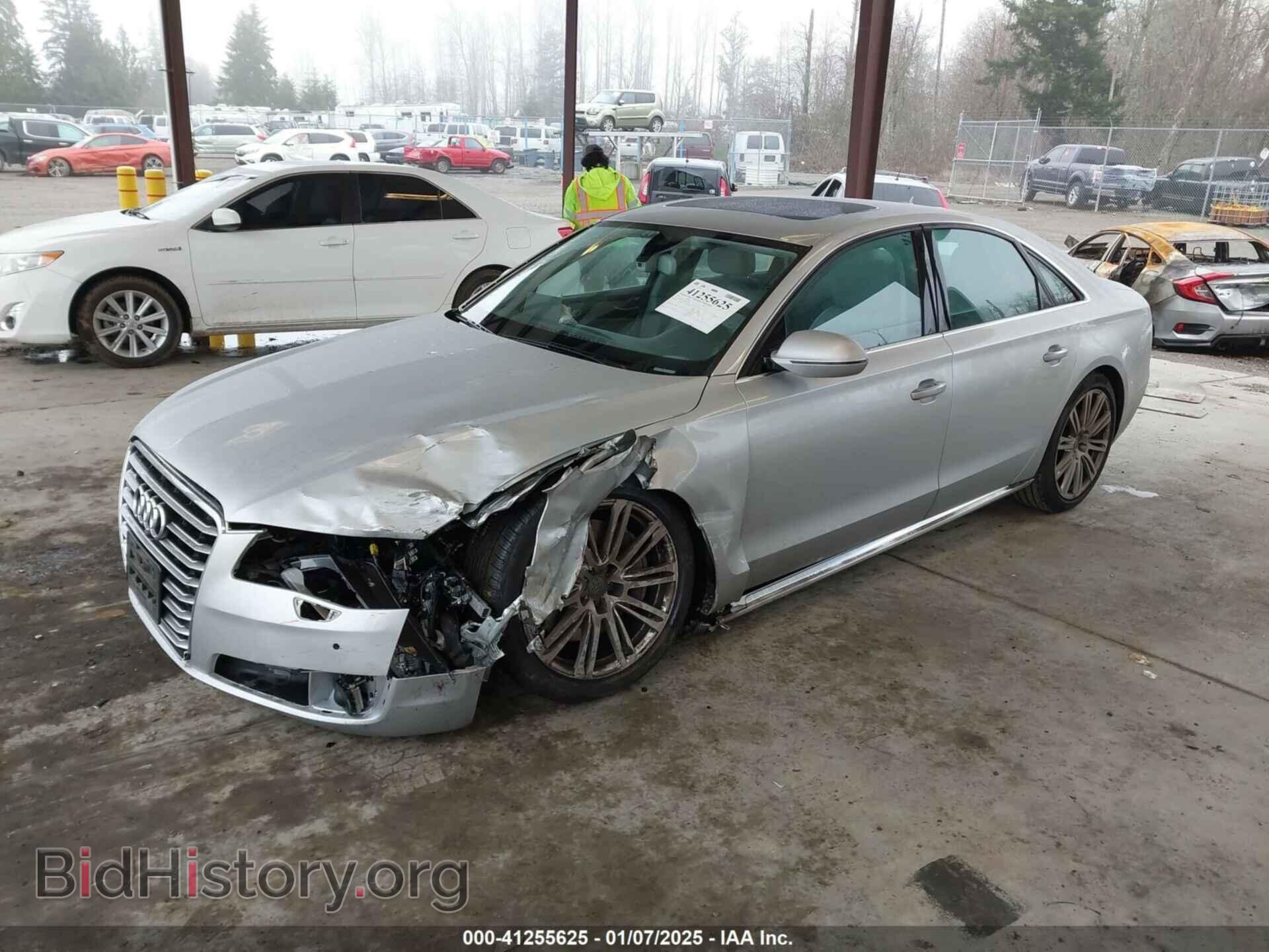 2013 AUDI A8 - VIN: WAUA2AFD5DN017770 - Фото 2
