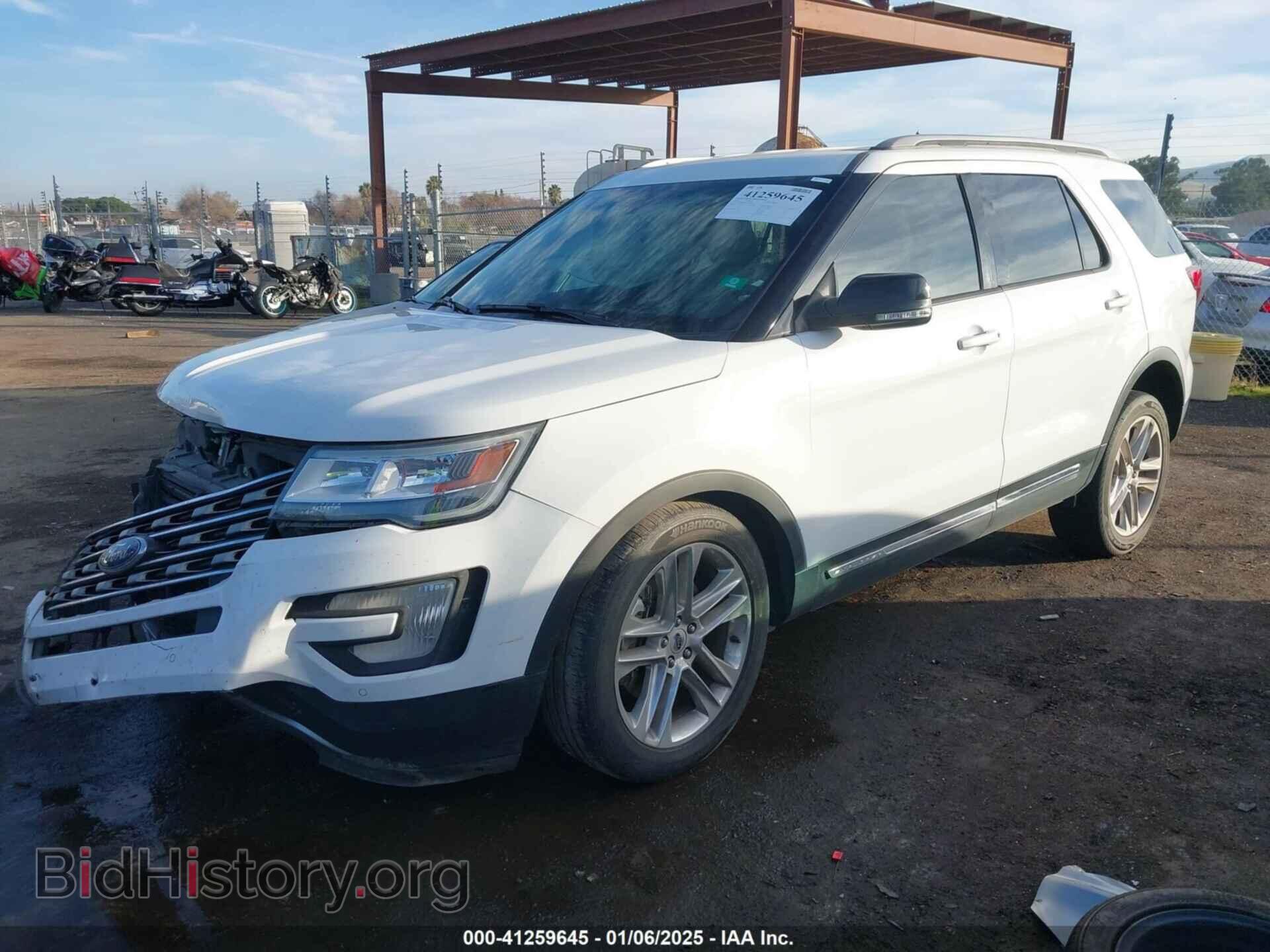 2016 FORD EXPLORER - VIN: 1FM5K8D83GGC34838 - Фото 2