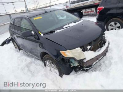 2010 Ford EDGE SE, черный — VIN 2FMDK3GC5ABB37797, IAAI